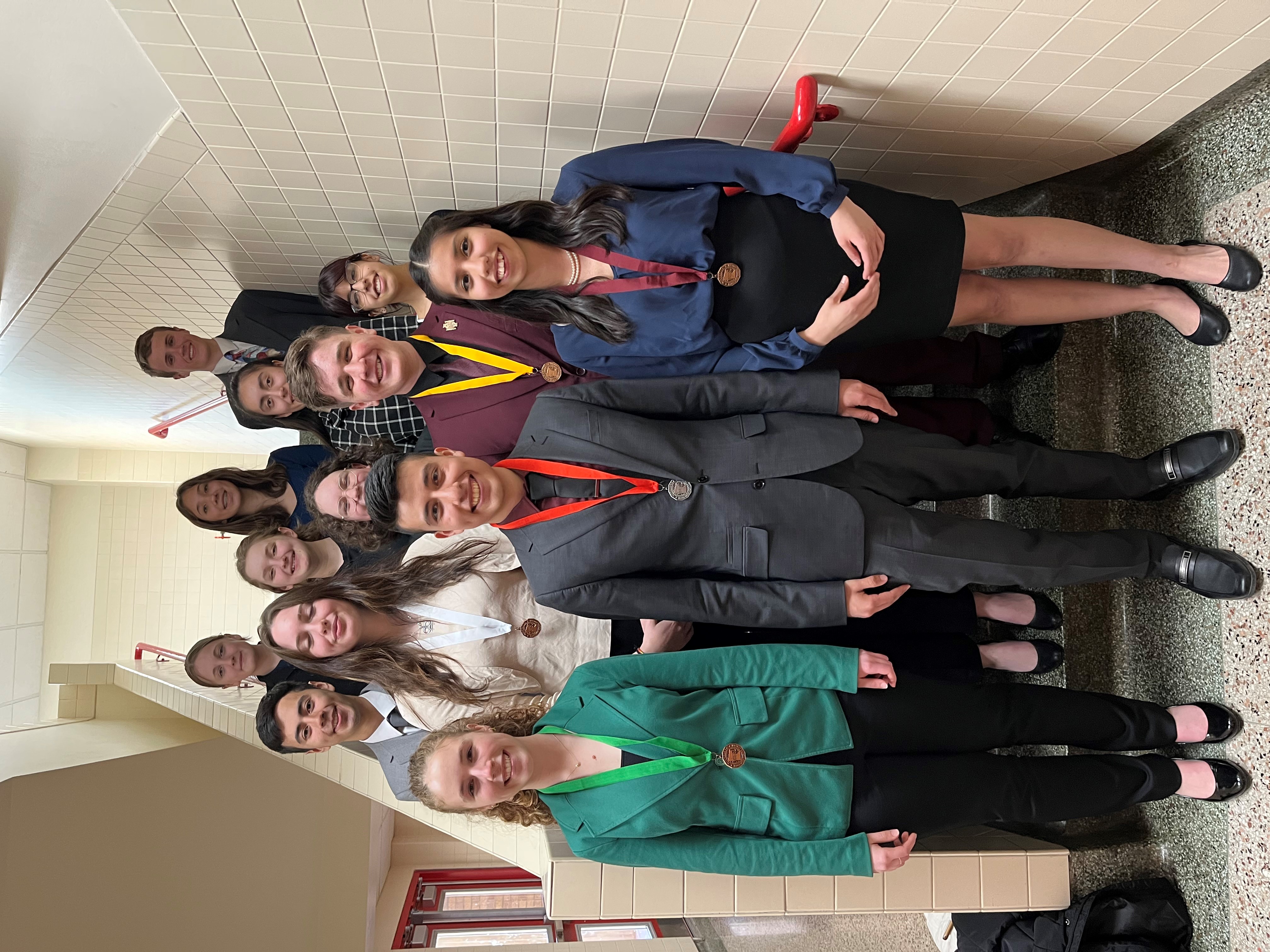 WHS speech team competes at sections, and 2 students qualify for state - Vimarsana News