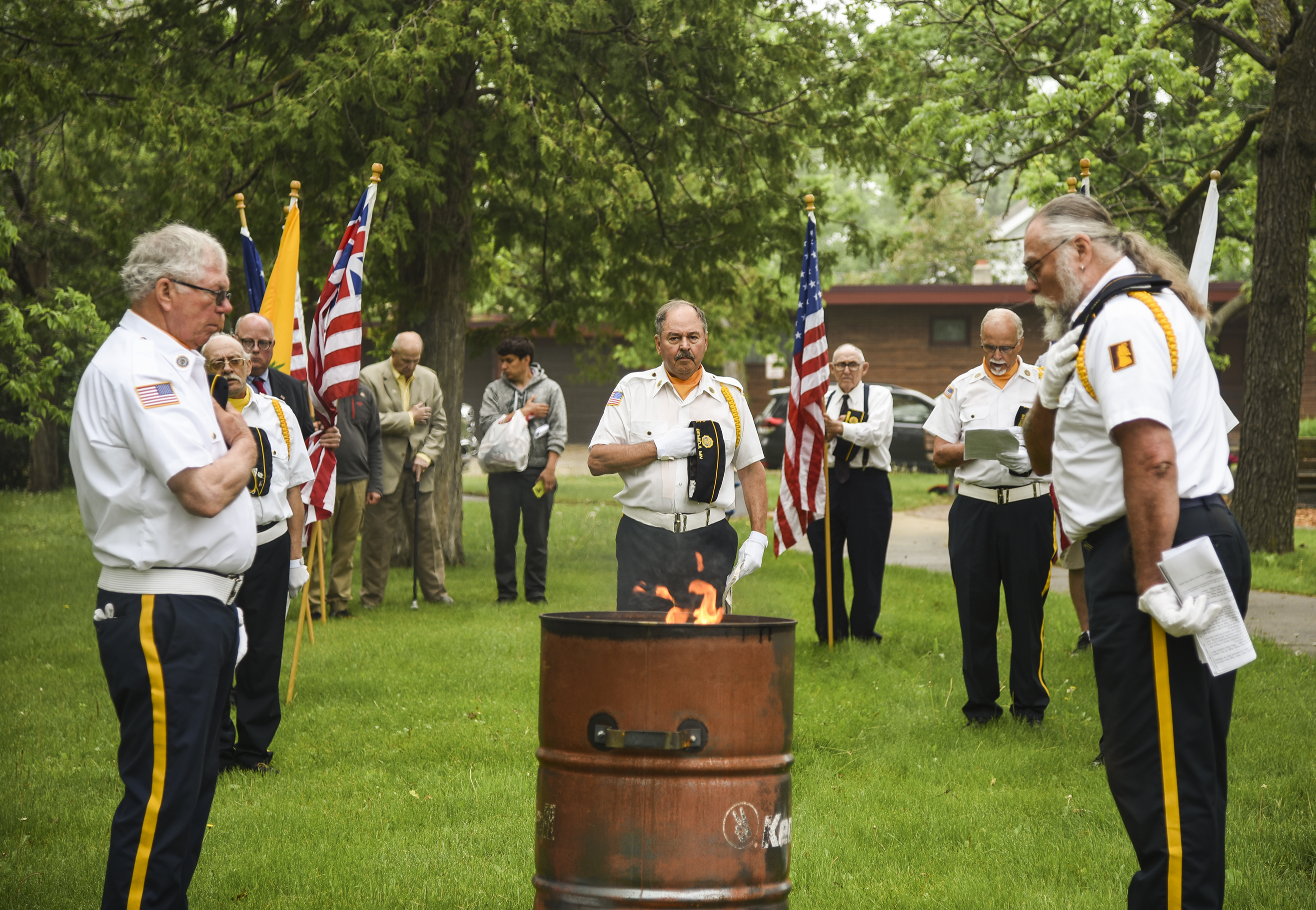 Bemidjians commemorate history, importance of the American flag in honor of Flag Day - Vimarsana News