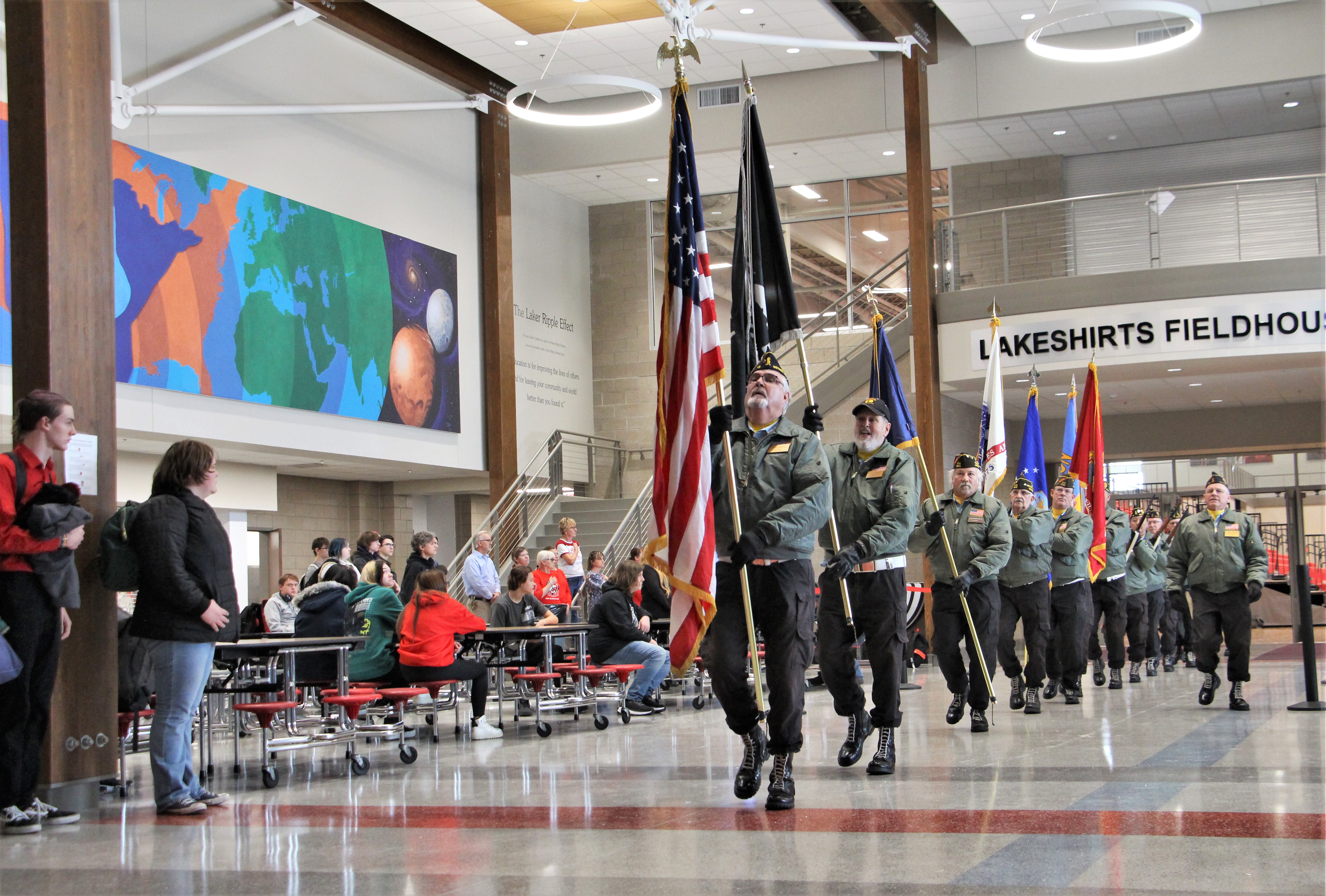 Local veterans share war stories with Detroit Lakes High School students during Veterans Day - Vimarsana News