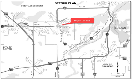 Wise Road - Crow Wing County State Aid Highway 49 - construction to begin Monday, May 2 - Vimarsana News