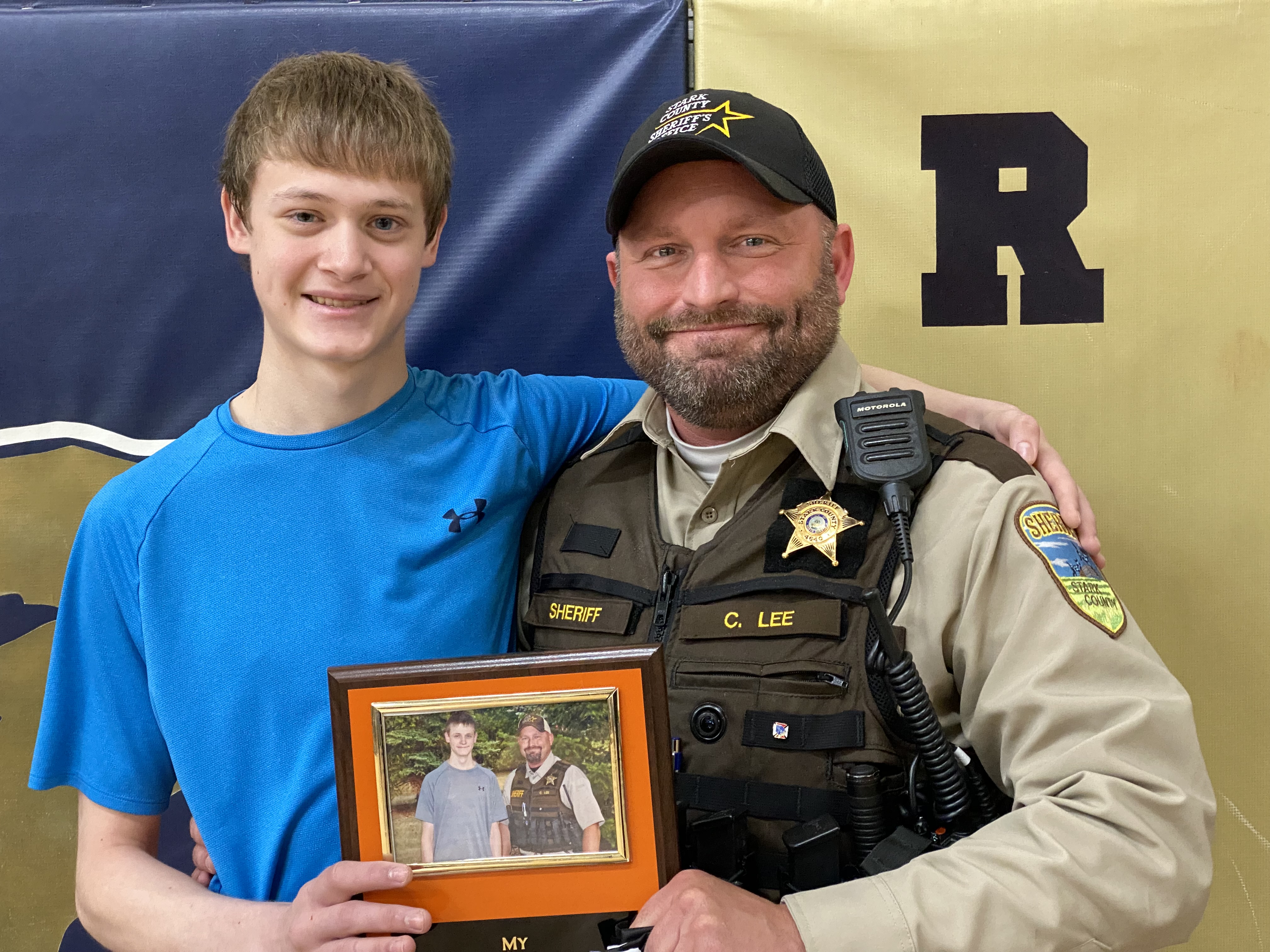 Stark County Sheriff recognized for youth mentorship in ceremony at South Heart school - Vimarsana News