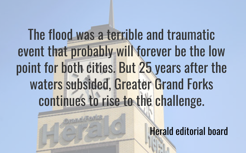 Our view: The silver lining of the Flood of 1997 is becoming easier to see - Vimarsana News