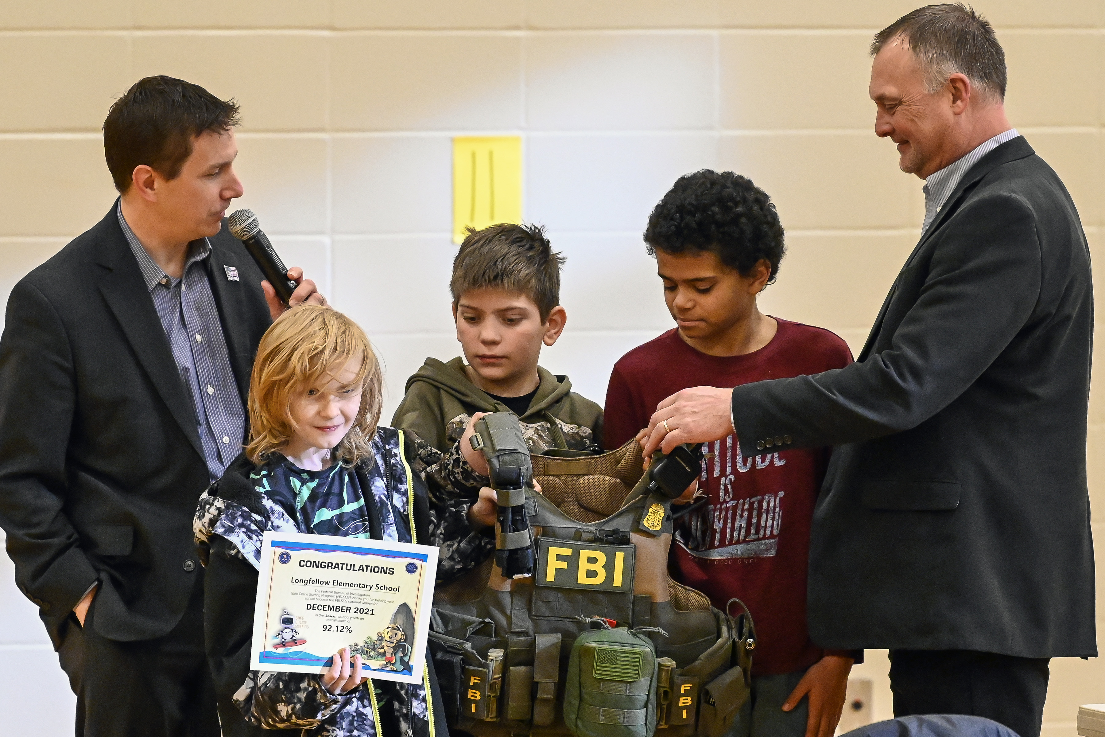 Mitchell's Longfellow Elementary again wins FBI Safe Online Surfing Internet Challenge - Vimarsana News