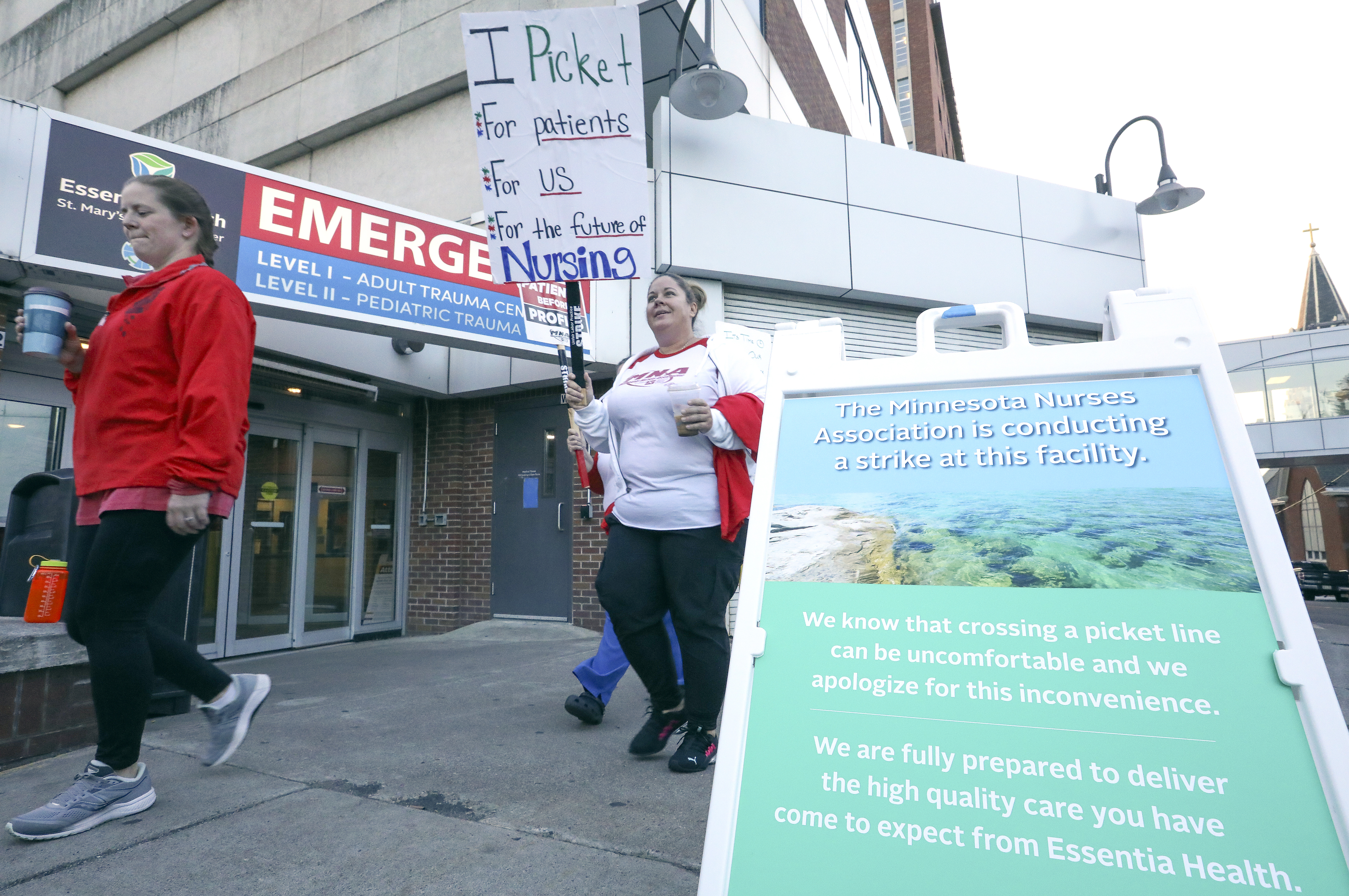 Superior, Duluth nurses speak on final day of strike - Vimarsana News