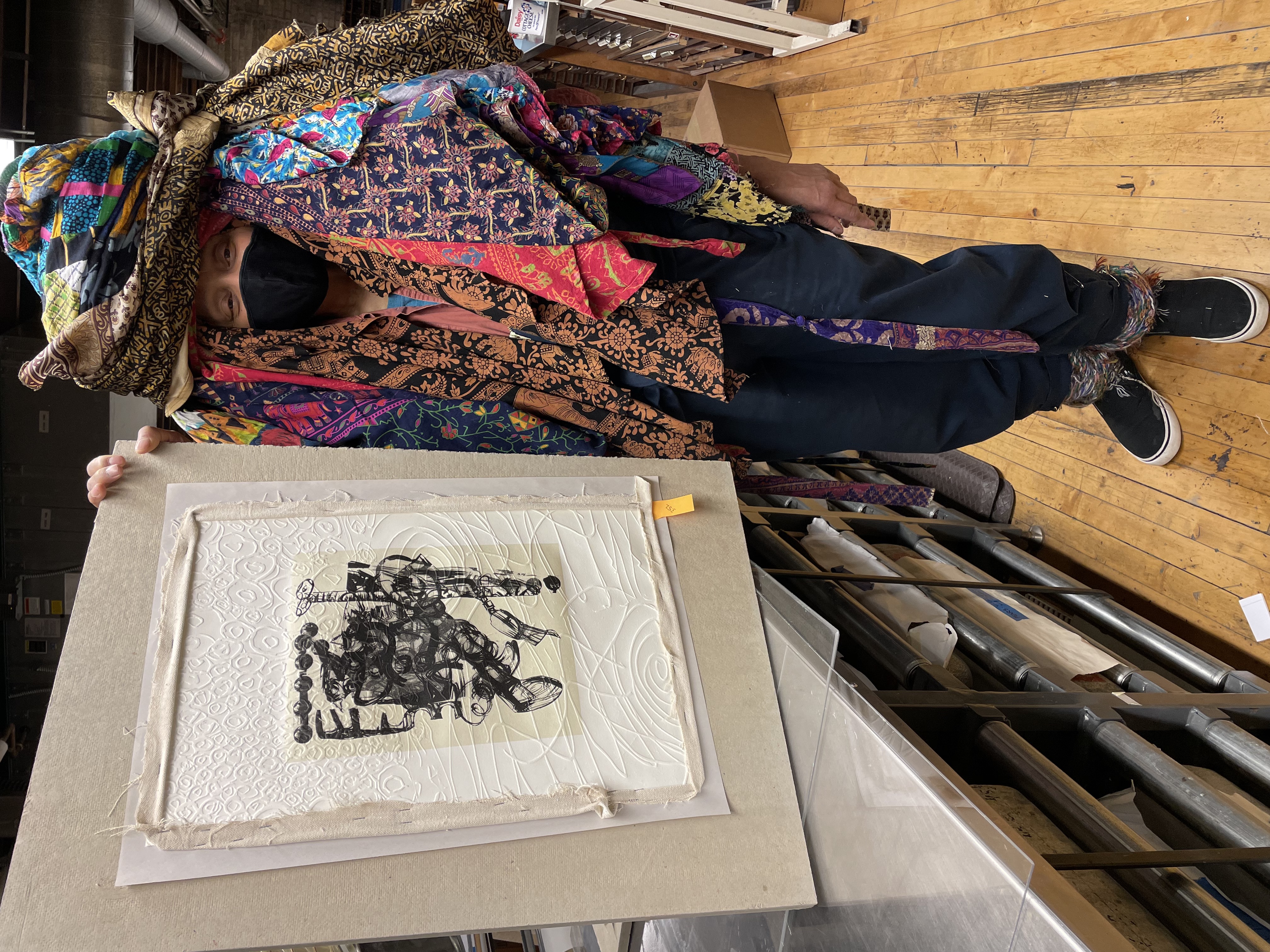In tires and attire, Chakia Booker radiates creativity at the Plains Art Museum - Vimarsana News