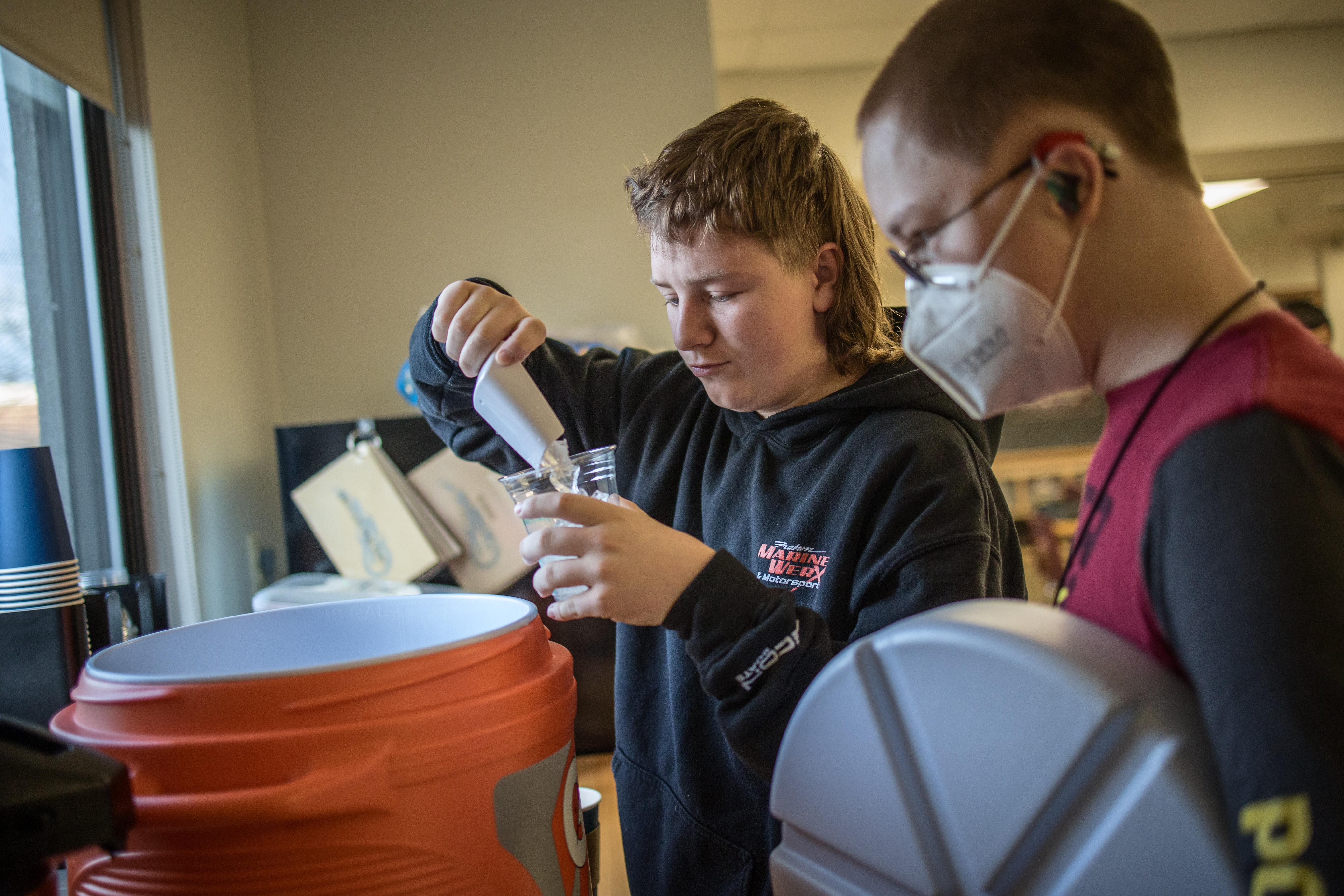 Komets Coffee: Kasson-Mantorville students learn life skills through in-house coffee business - Vimarsana News
