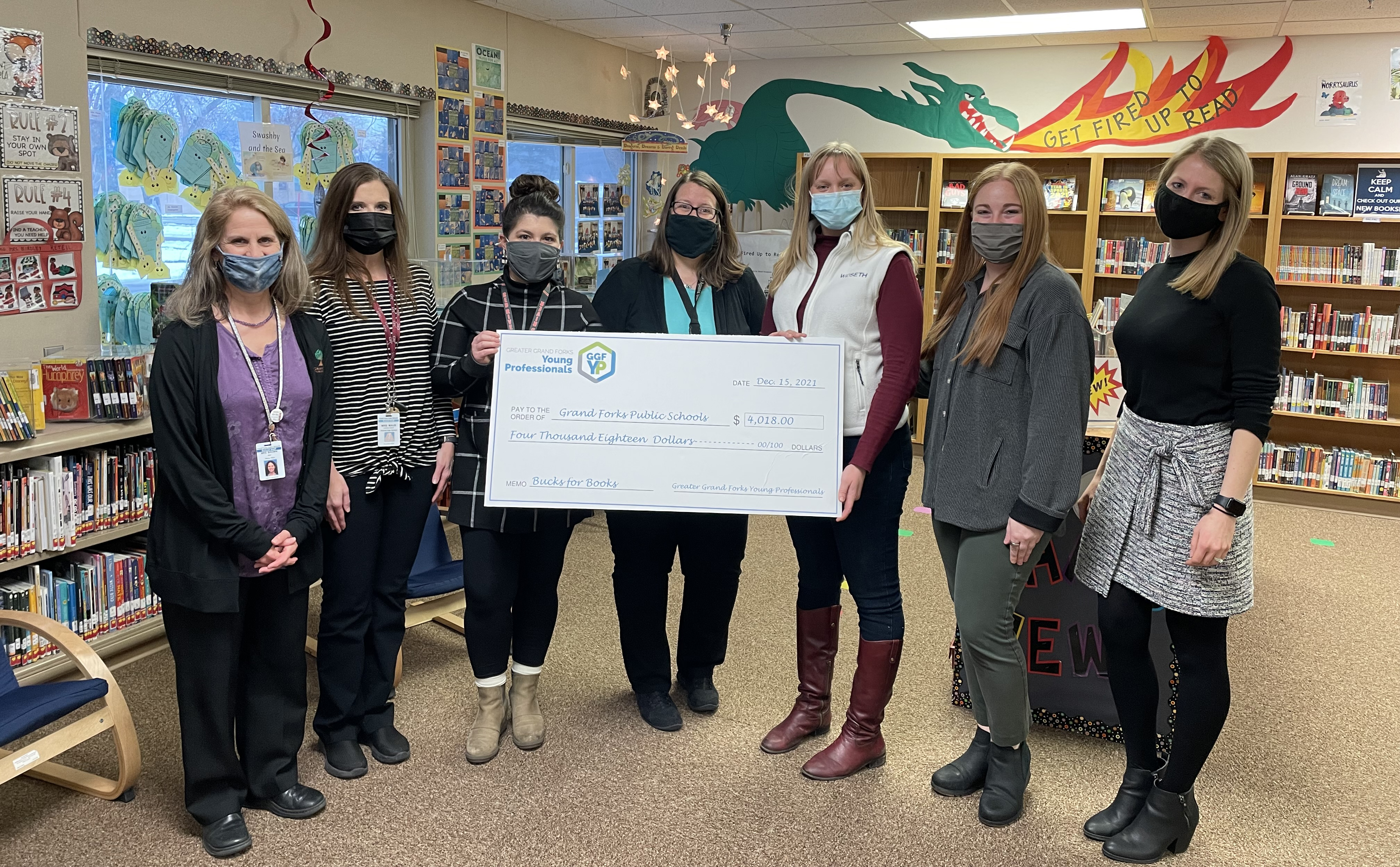 Young Professionals raise $4,000 to replenish school library shelves - Vimarsana News