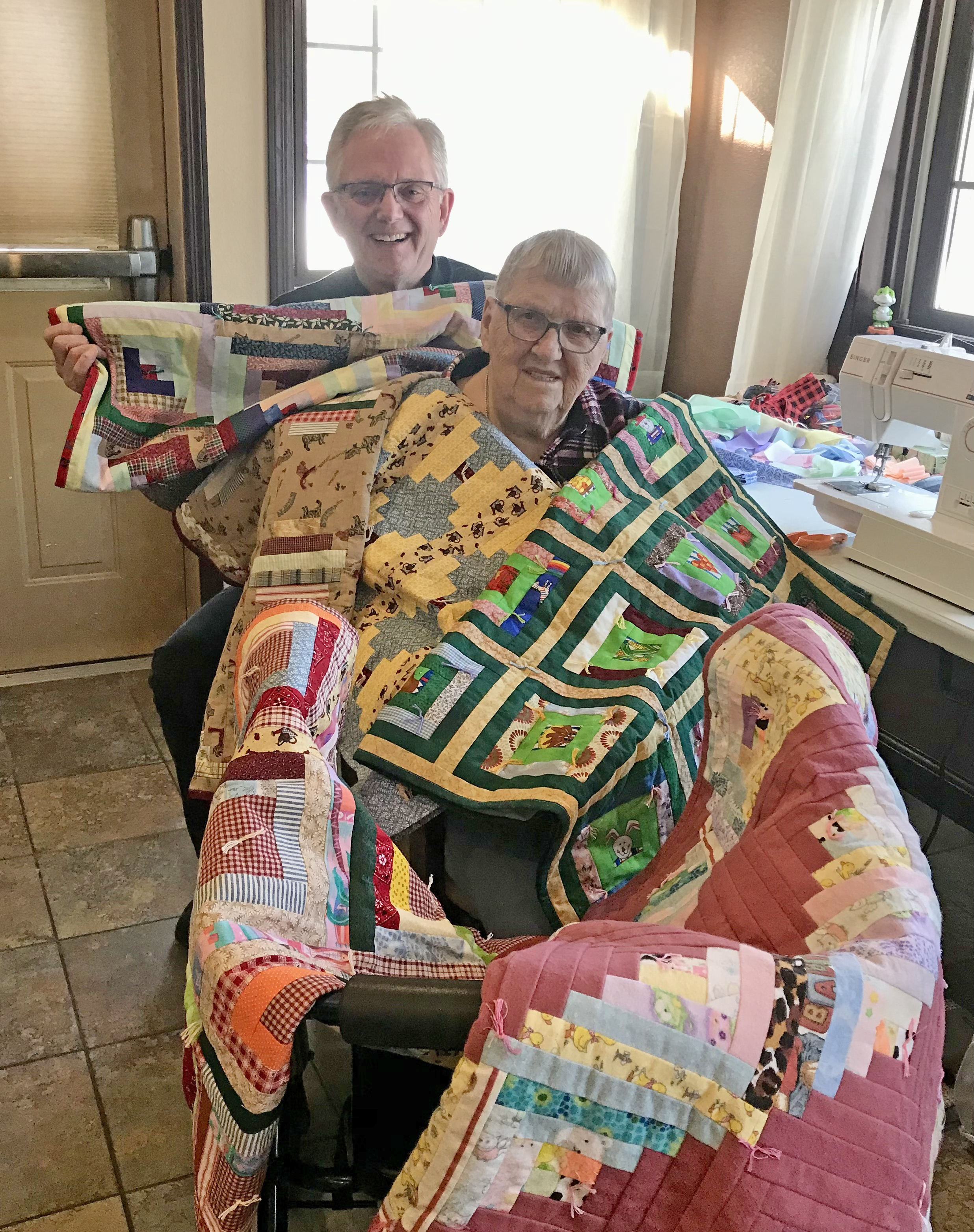 Baby quilts made by PR woman are a gift of love - Vimarsana News
