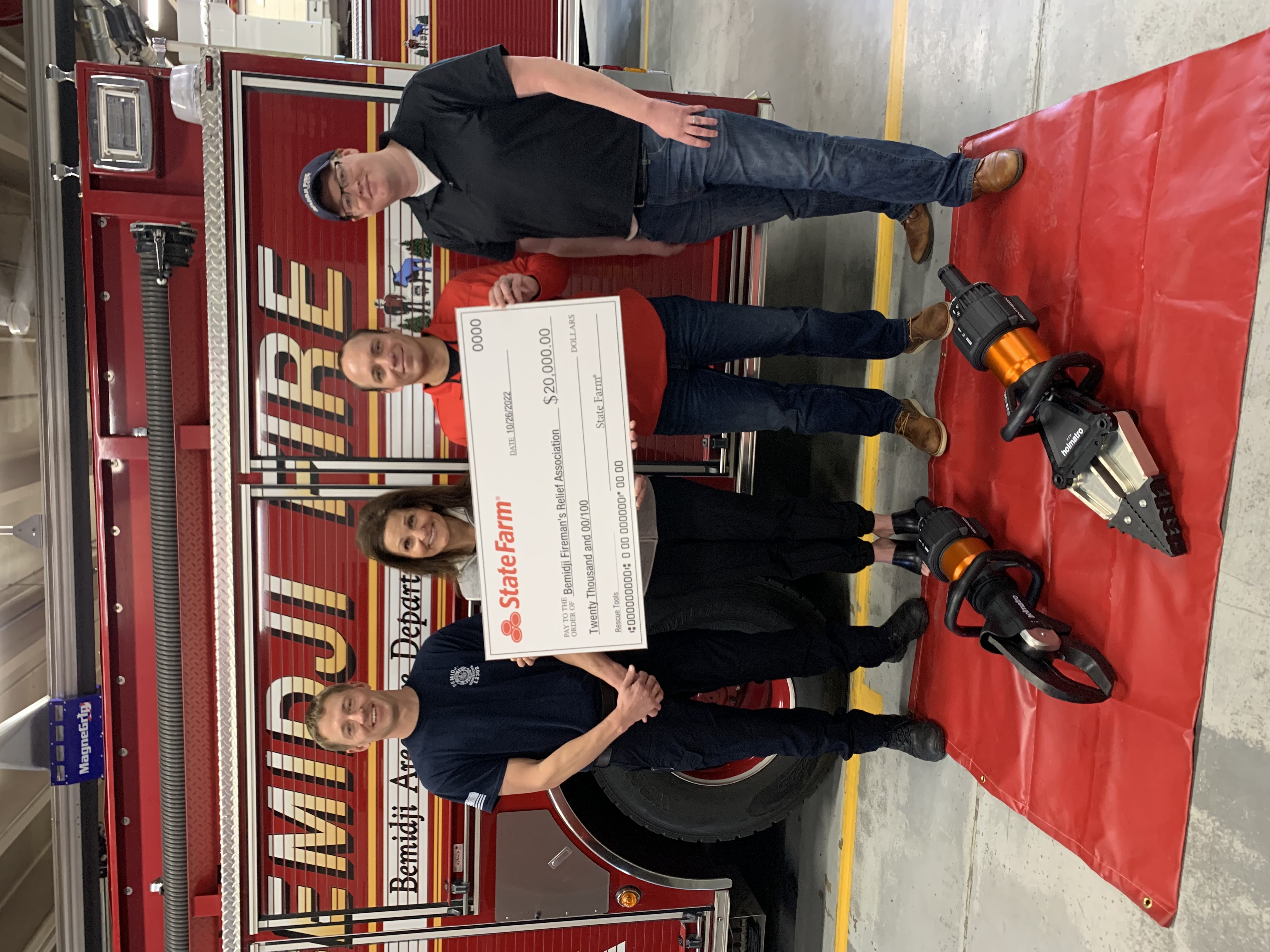 State Farm grant helps Bemidji Fire Department get new rescue tools - Vimarsana News