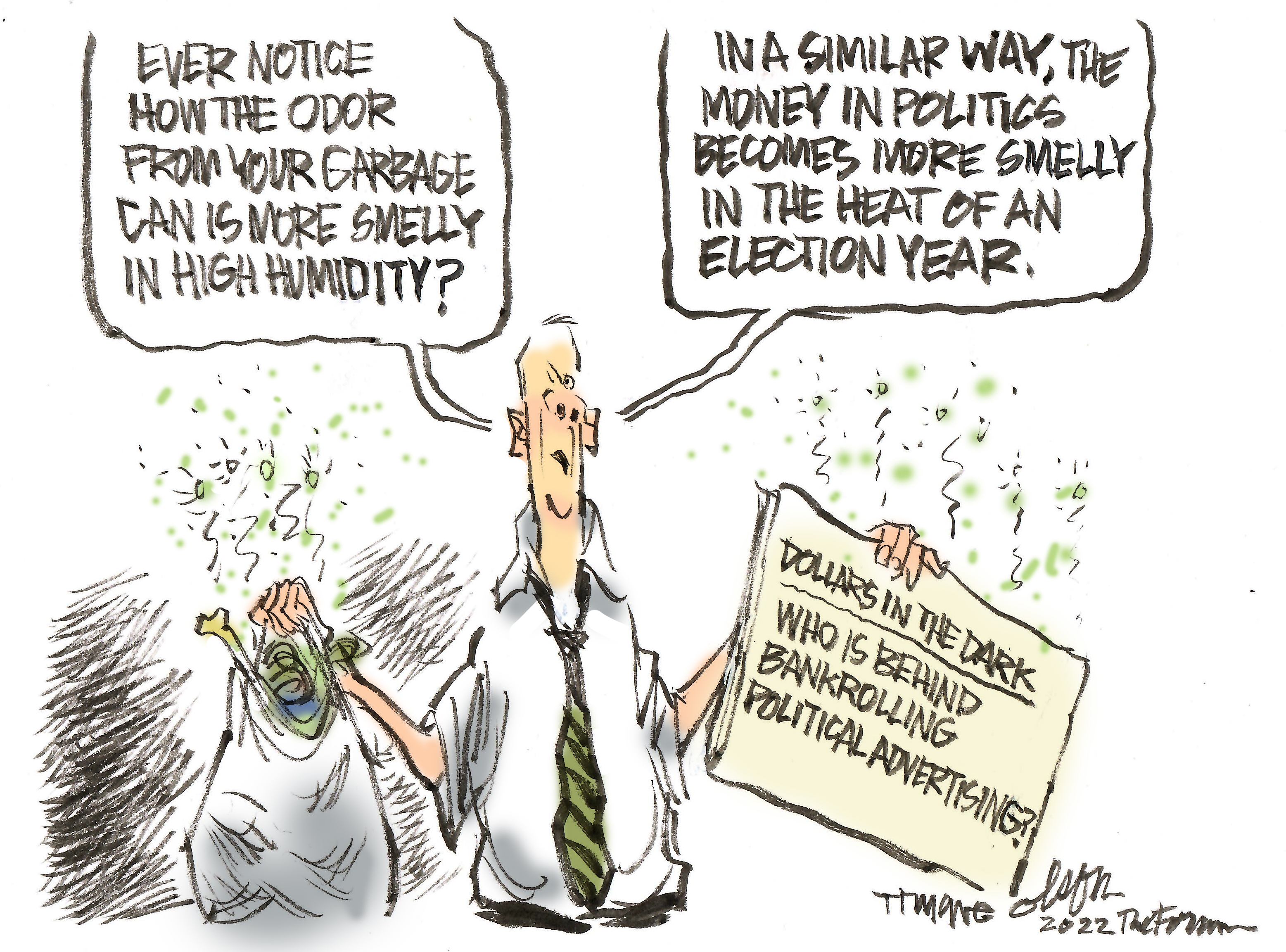 Trygve Olson cartoon: Heat and humidity - Vimarsana News