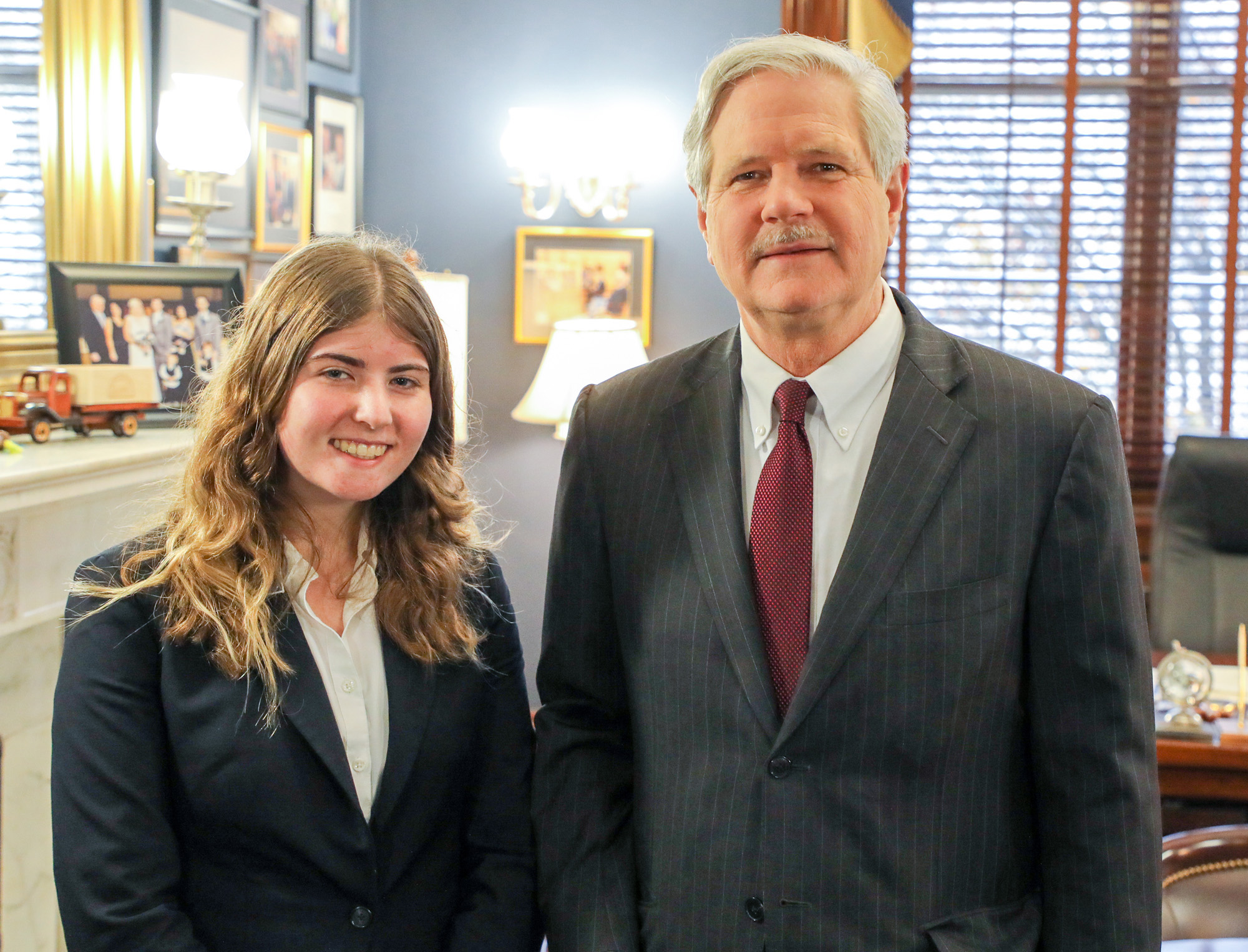 Jamestown girl chosen for US Senate Page Program - Vimarsana News