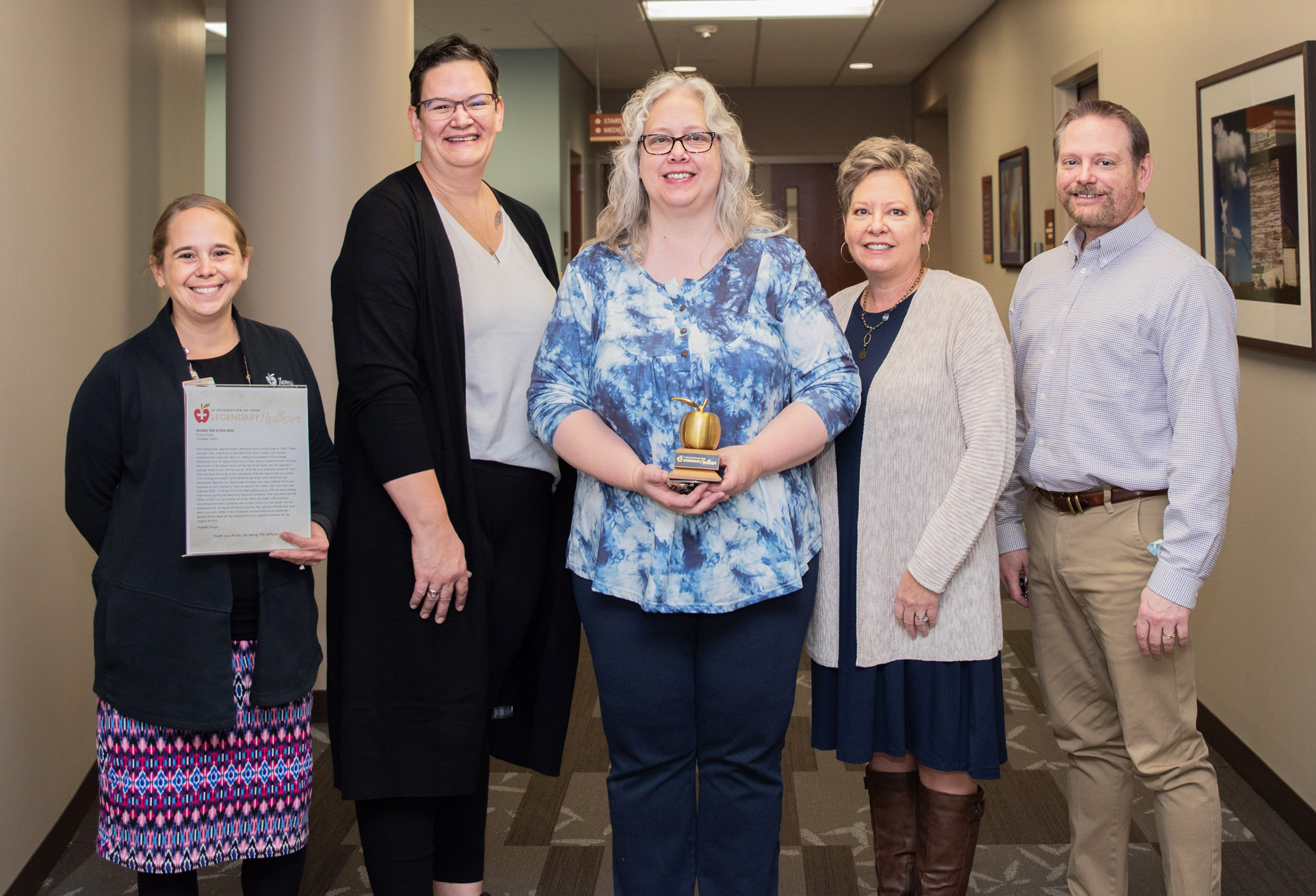 Ames receives Legend Award at Jamestown Regional Medical Center - Vimarsana News