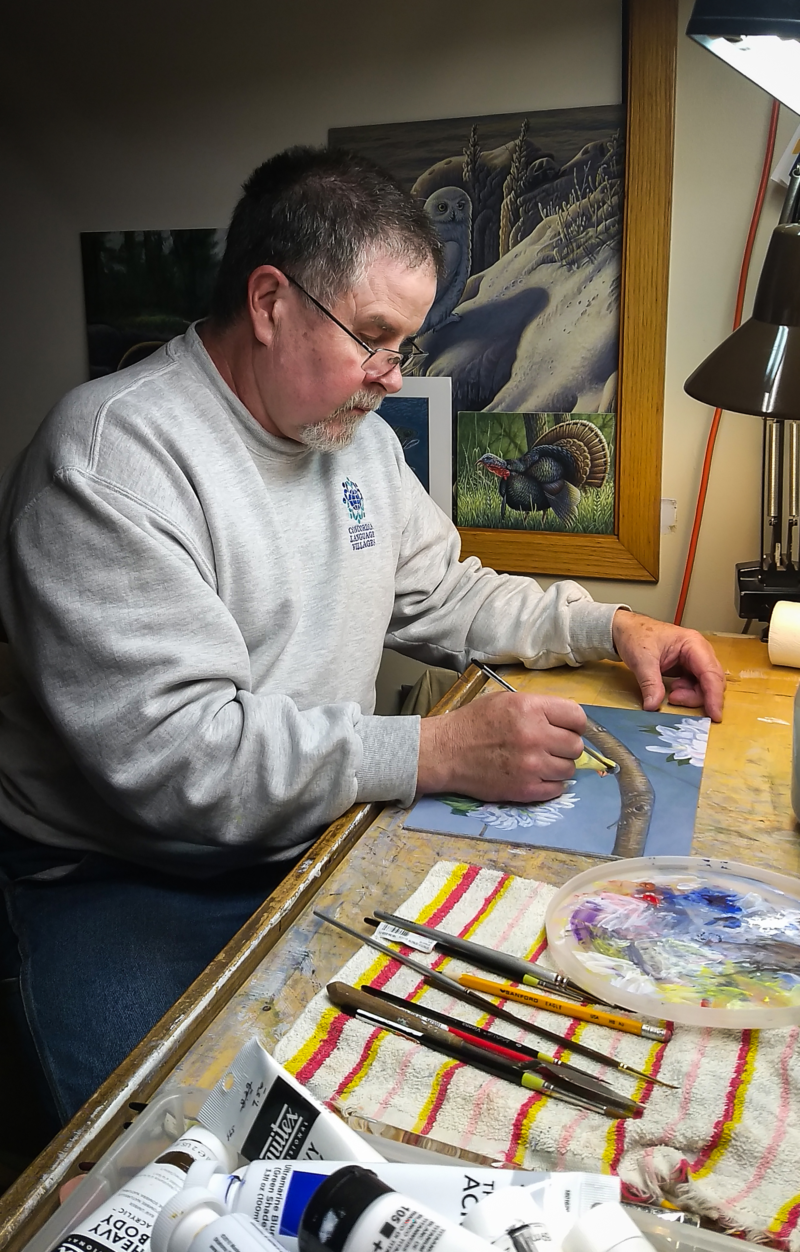 Bemidji's Brad Hadrava wins DNR stamp art contests, Sam Larsen places second - Vimarsana News