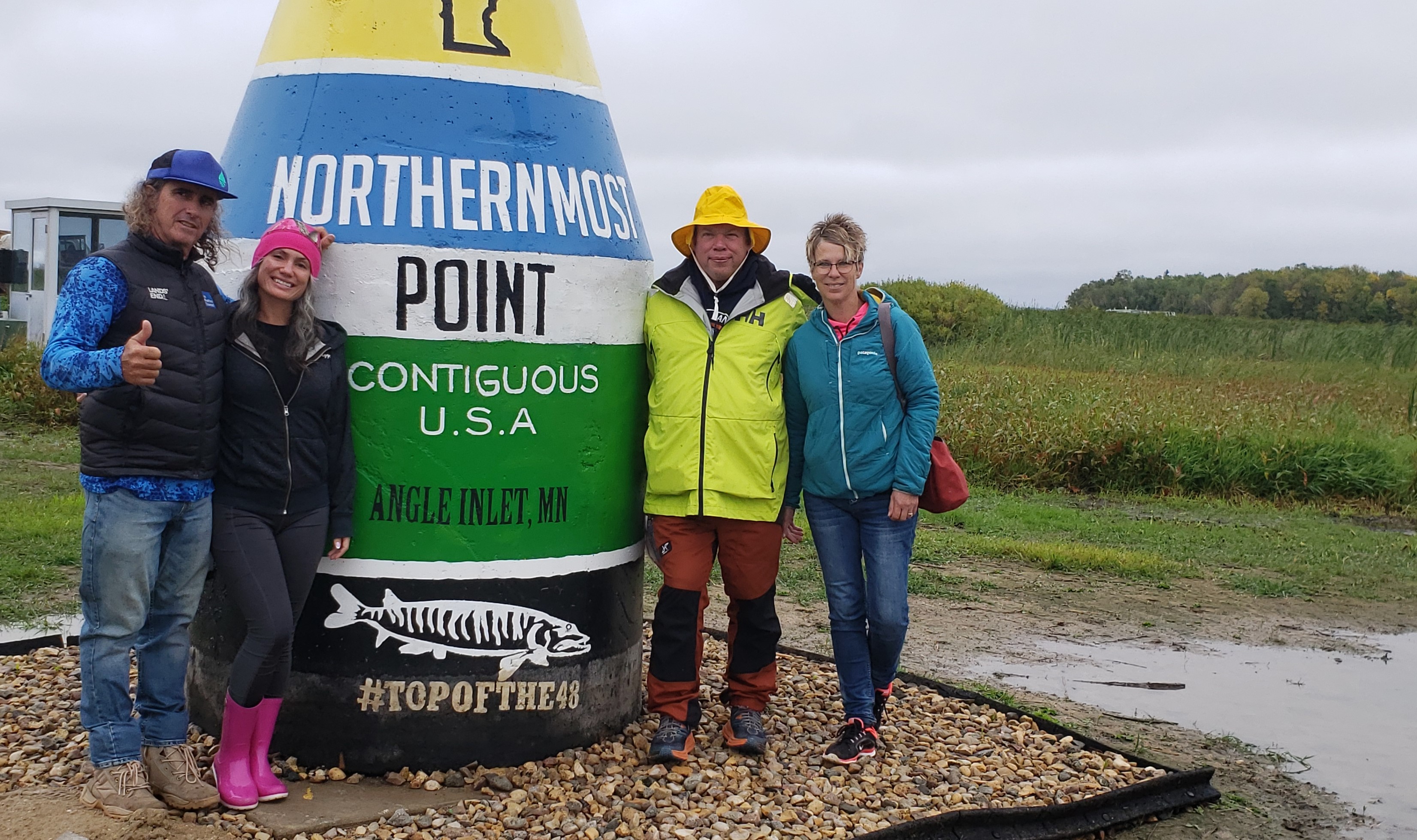 United by buoy monuments, Key West, Florida, visitors embrace the Northwest Angle - Vimarsana News