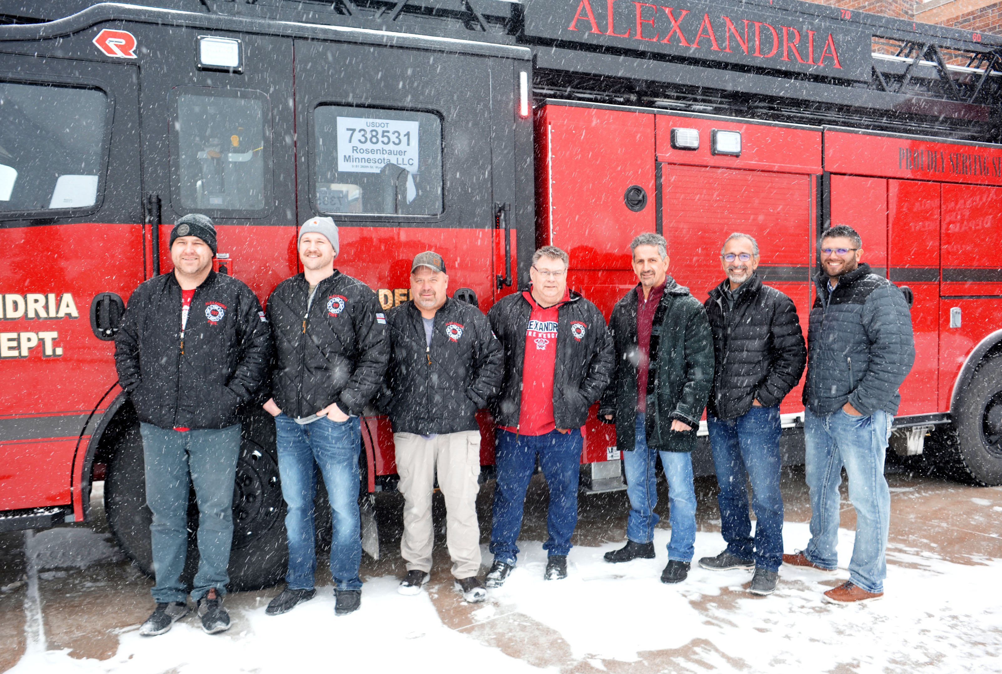 Alexandria finance company helps with purchase of new fire truck - Vimarsana News
