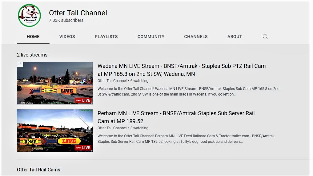 Live-streaming with Luth: Perham man's 24/7 train-traffic YouTube channel has a growing global audience - Vimarsana News