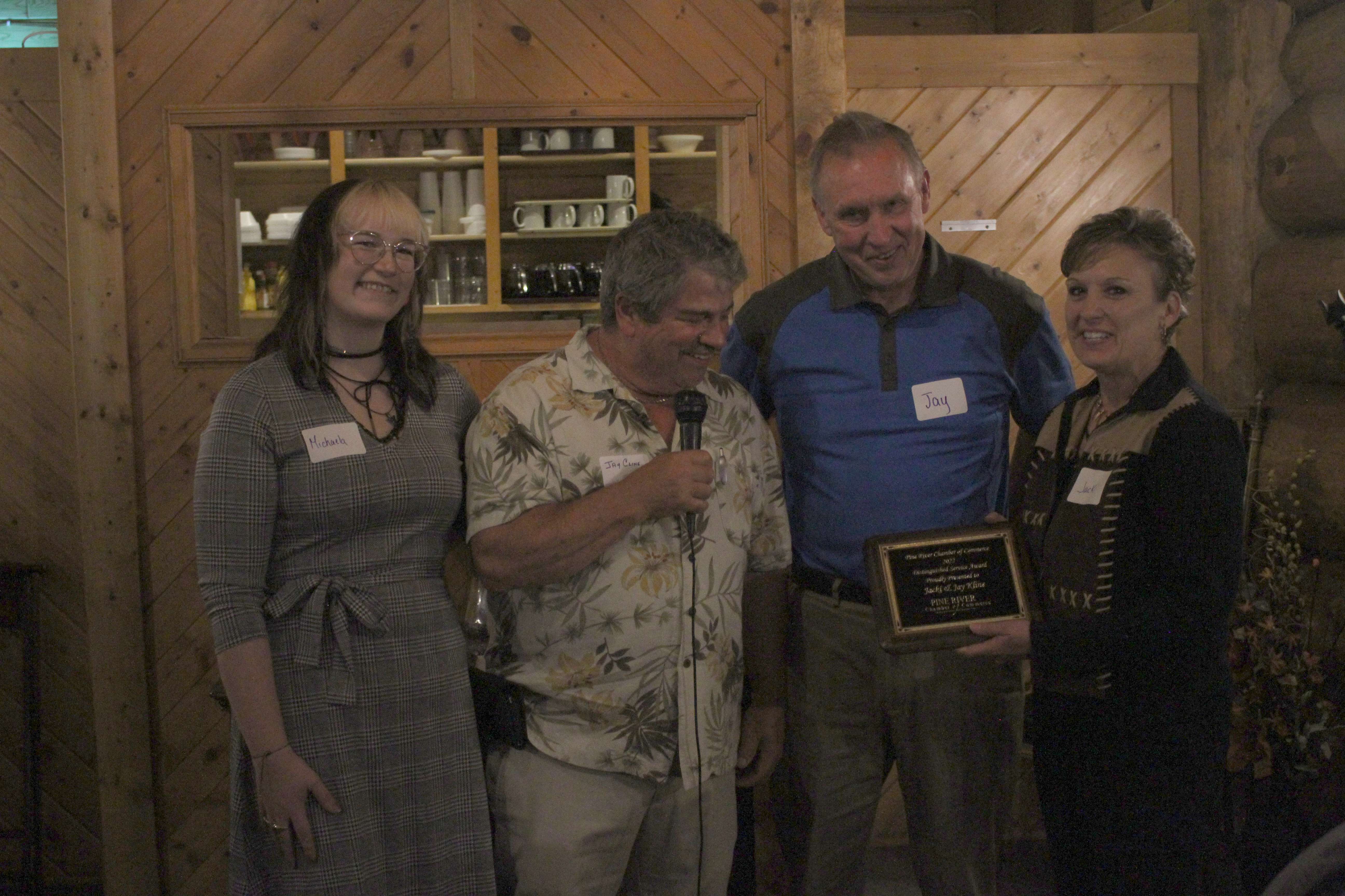 Pine River funeral home owners Jay and Jacki Kline receive Distinguished Service Award - Vimarsana News