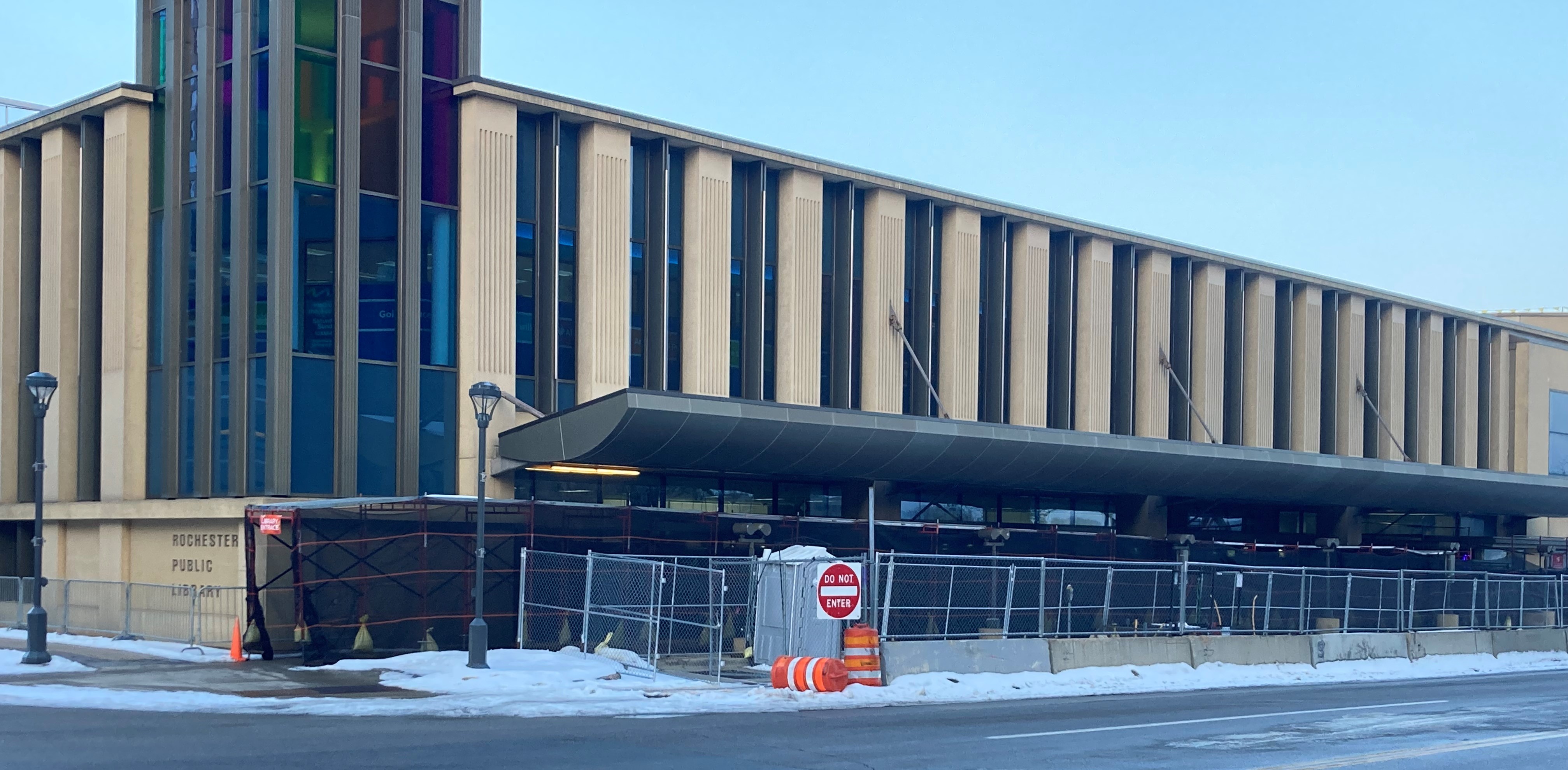No solid answers for end of Rochester's exterior library work - Vimarsana News