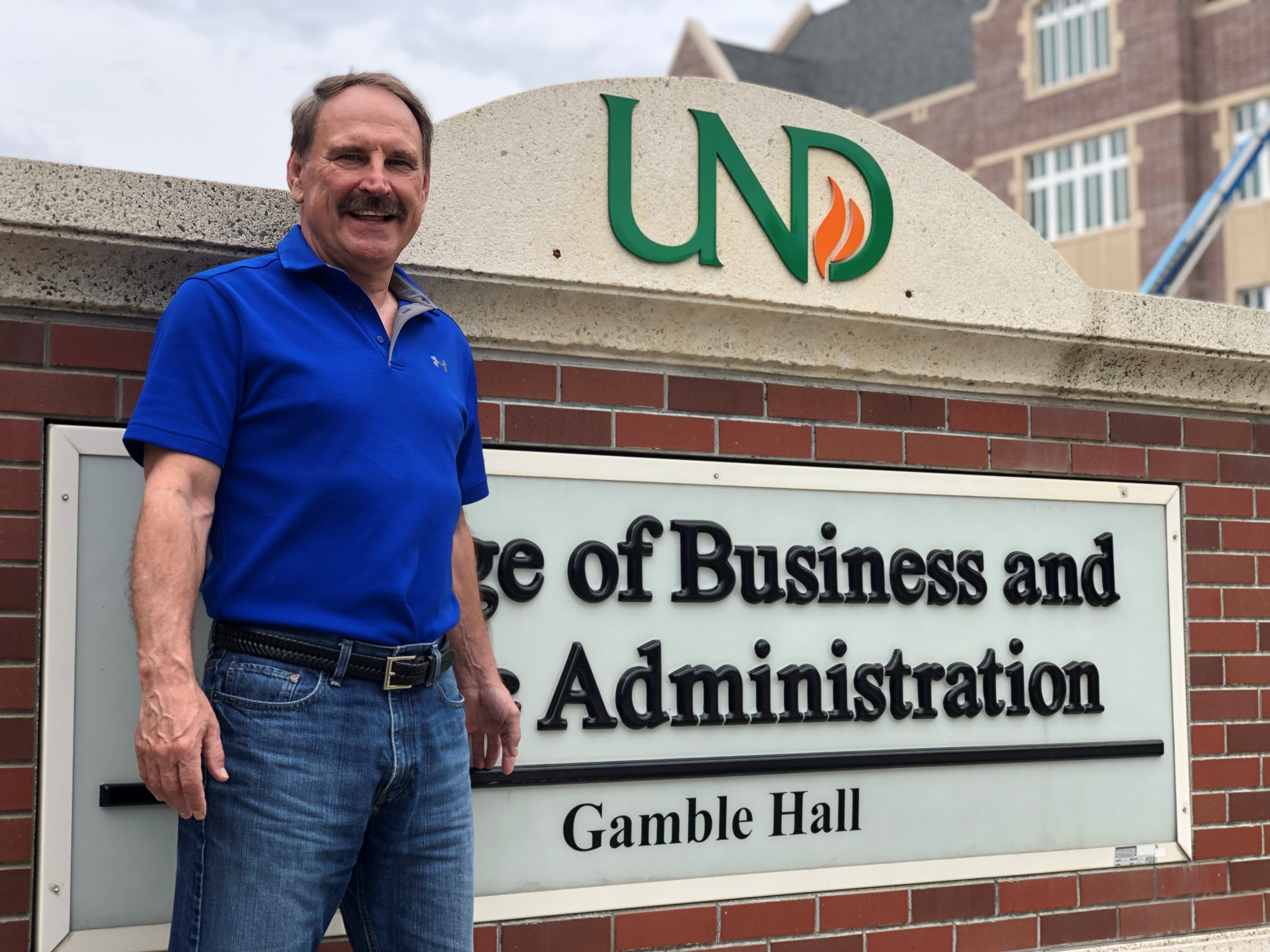 Remembering relationships built: Frank White retires from UND - Vimarsana News
