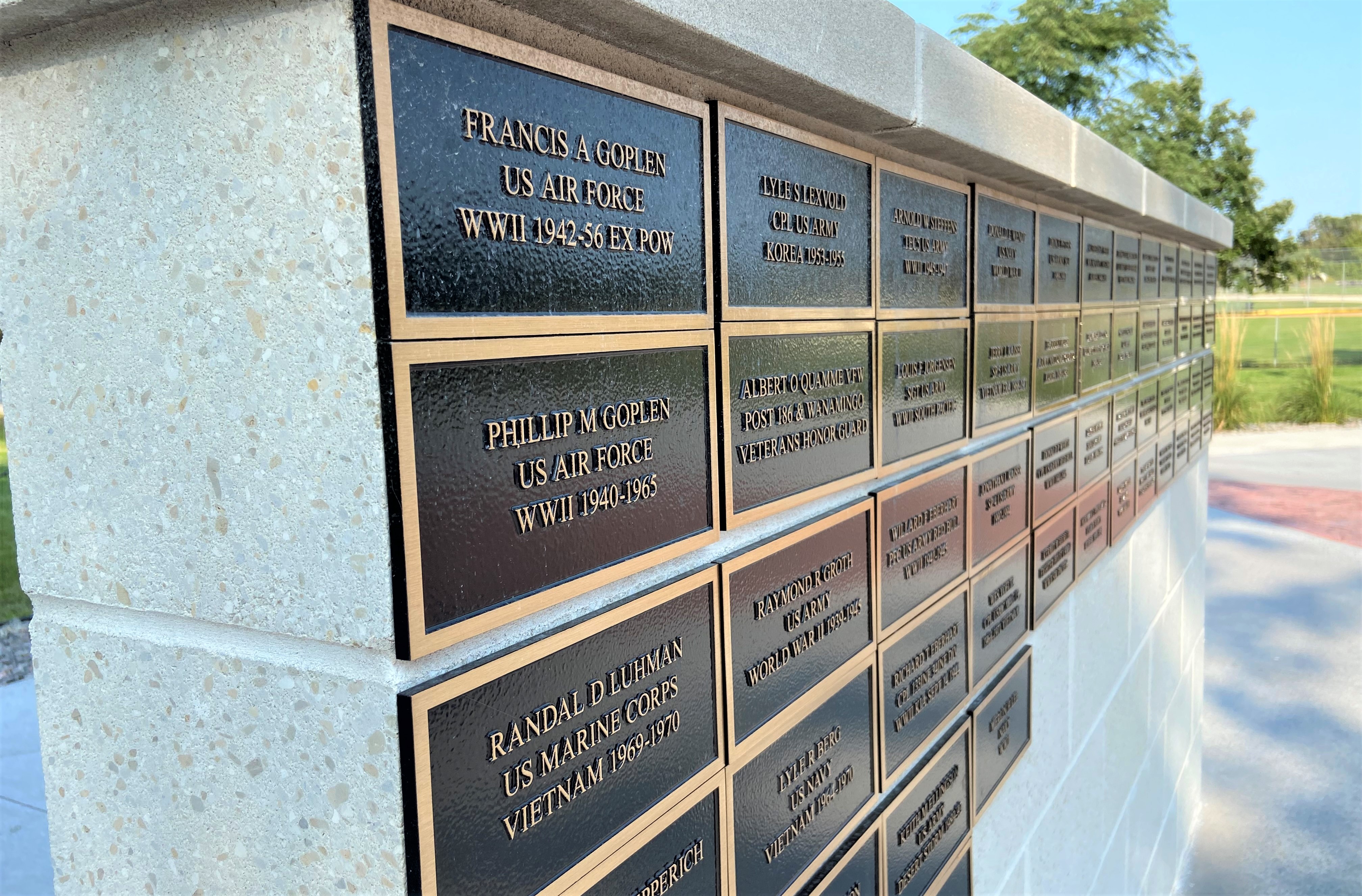 Dedication for new Zumbrota Veterans Memorial happening Saturday - Vimarsana News