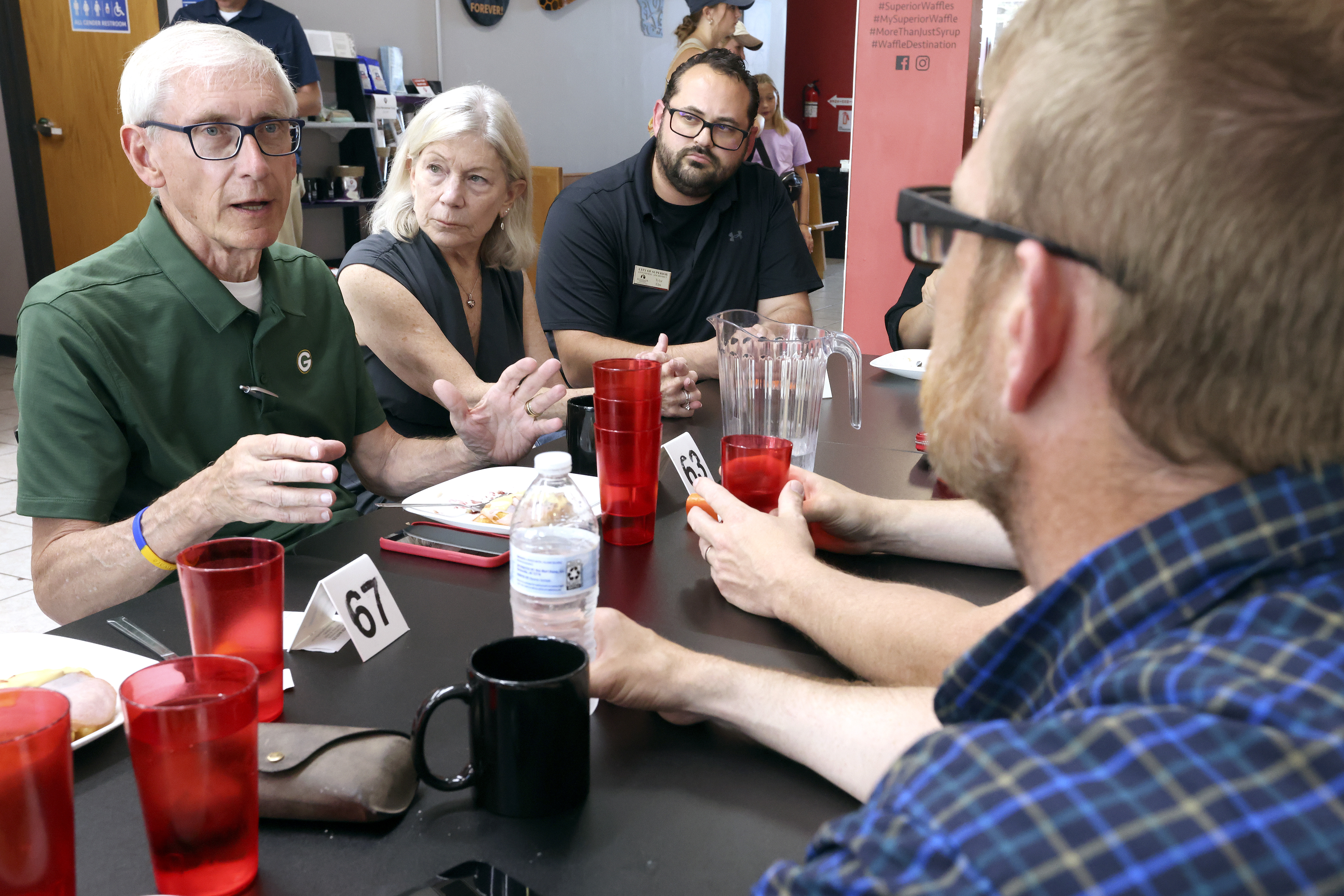 Evers talks shop at Superior businesses - Vimarsana News