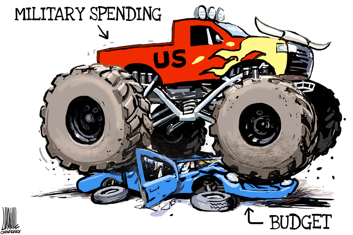 Local View: Regardless of risks, US military spending goes up, year after year - Vimarsana News