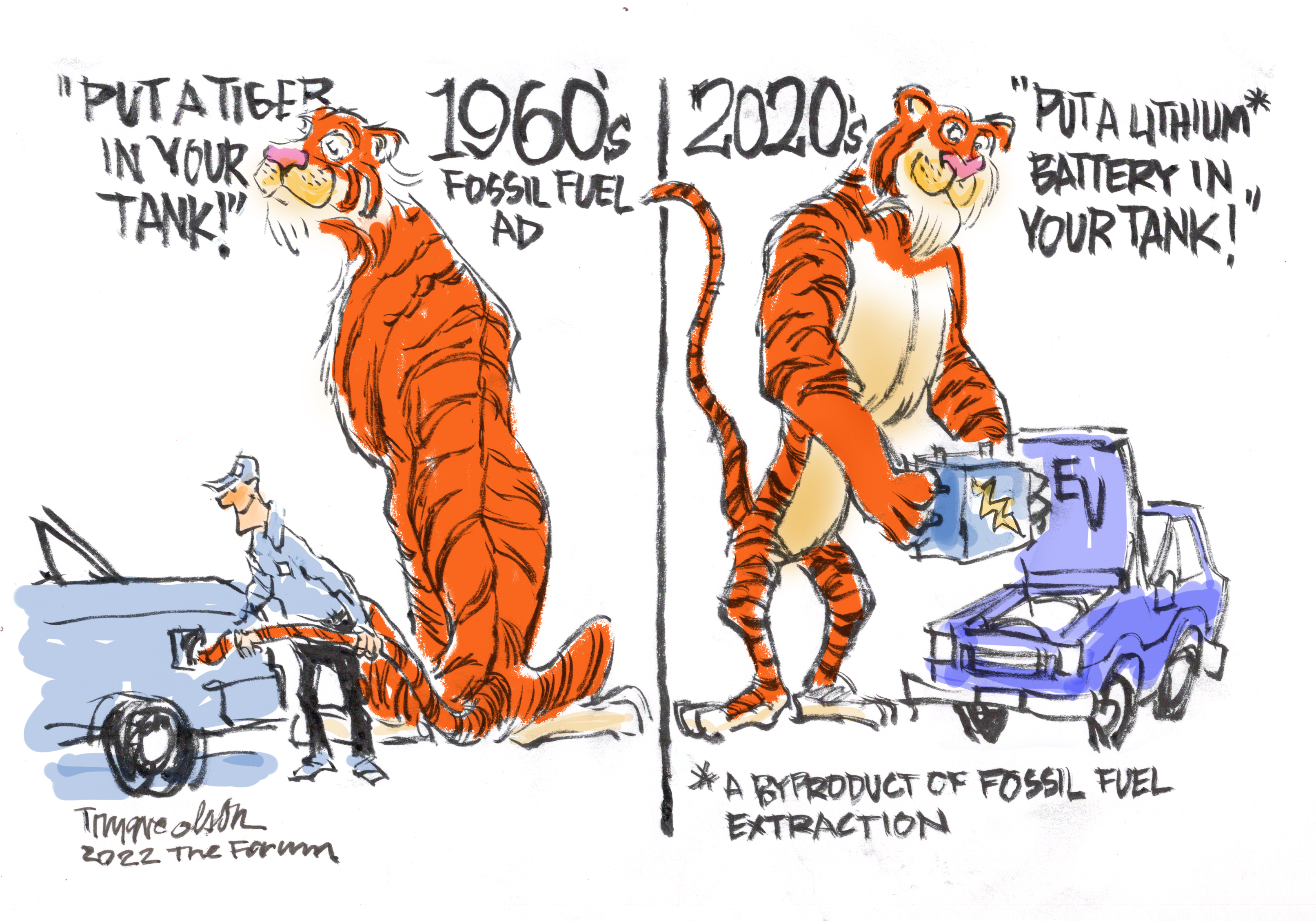 Trygve Olson cartoon - Vimarsana News