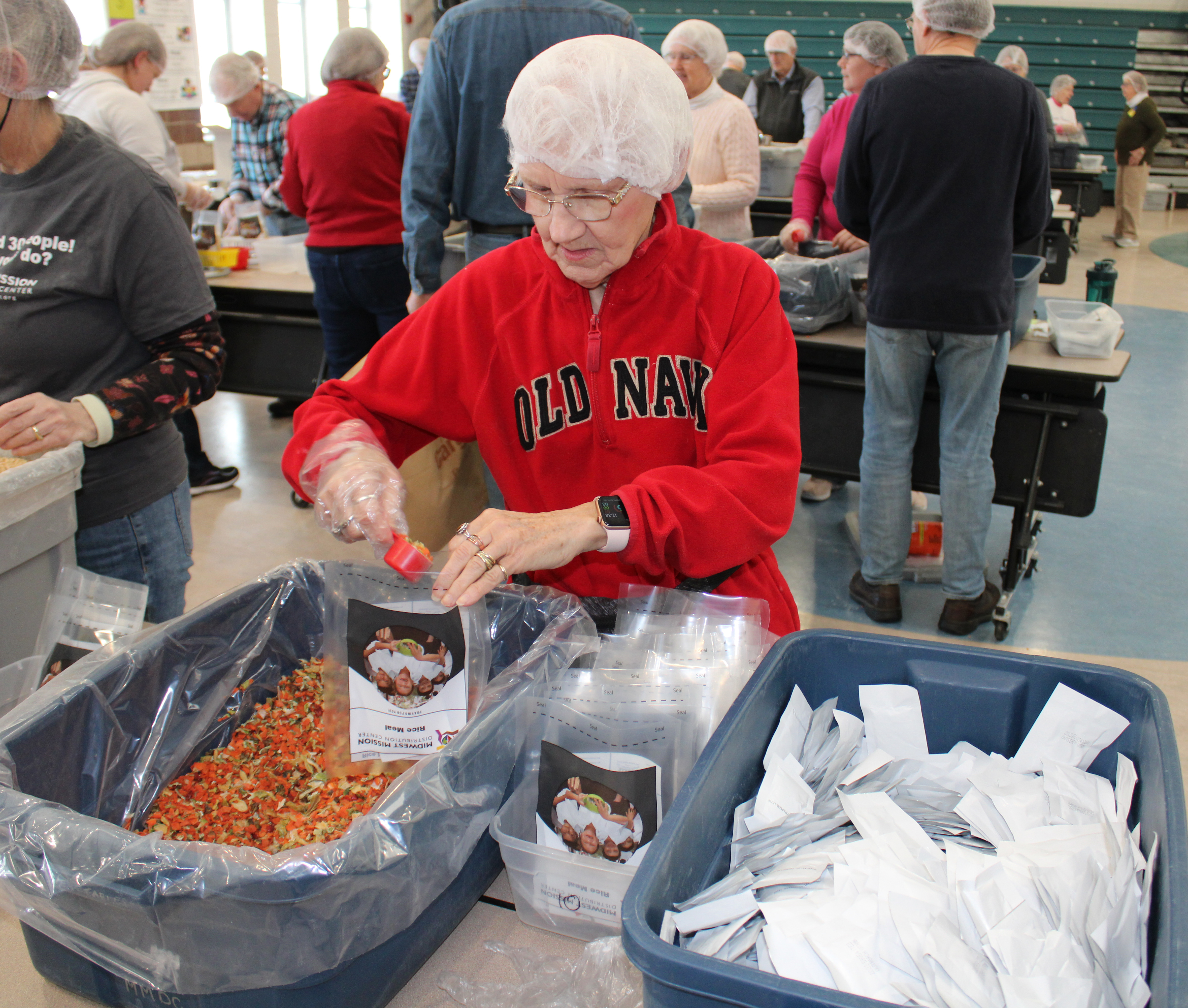 Operation Ukraine: Interdenominational team in Park Rapids packages rice meals - Vimarsana News