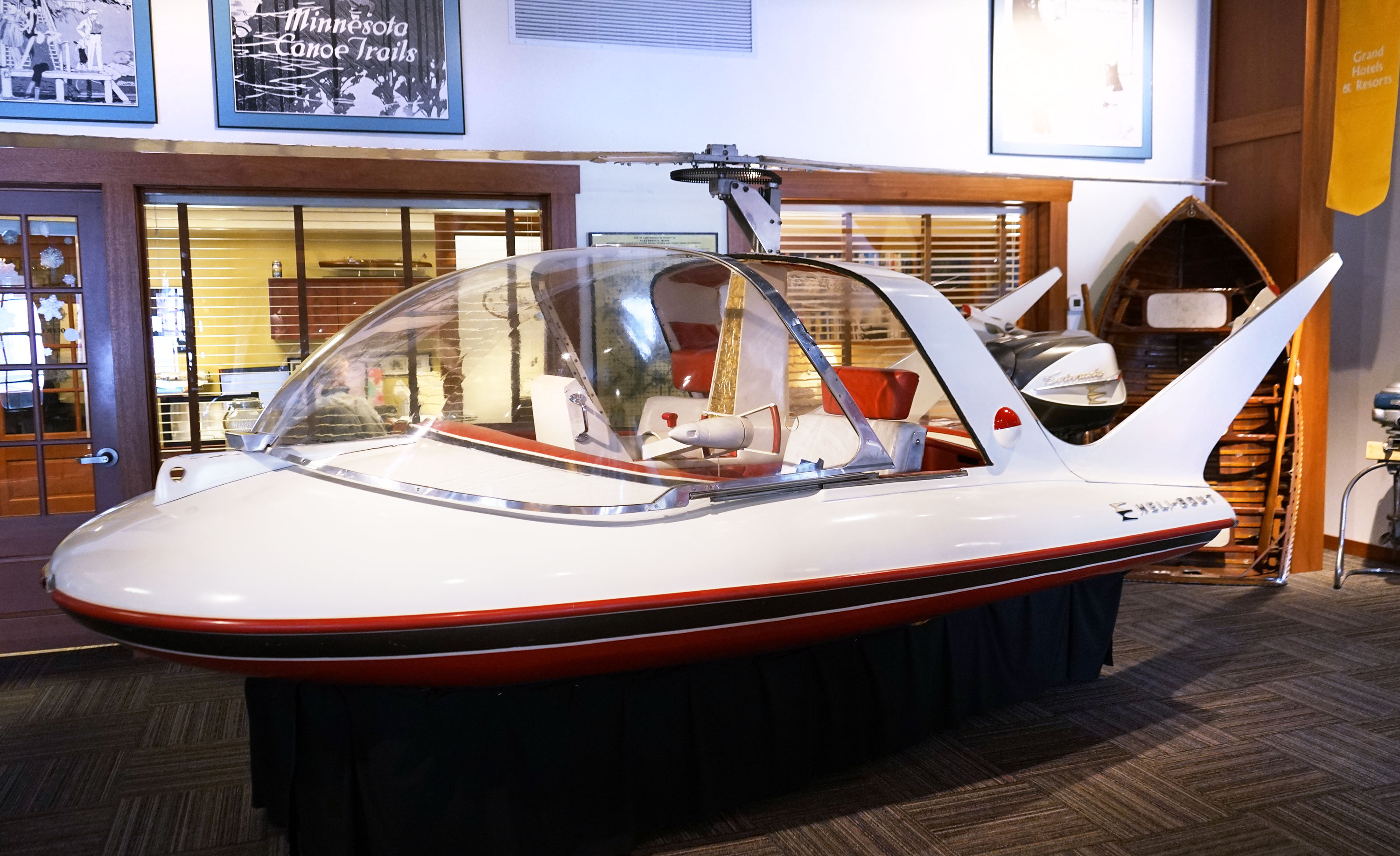 Minnesota museum showcases a half helicopter, half boat - Vimarsana News