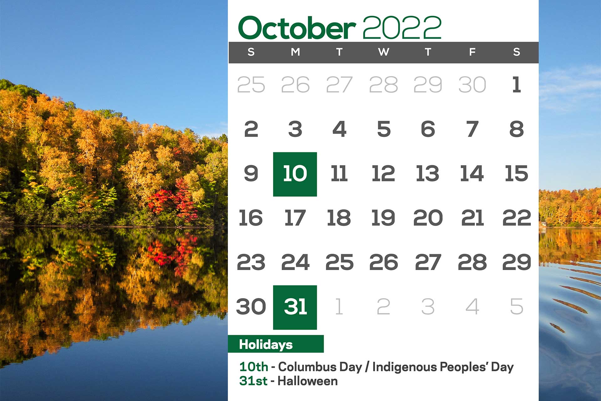 Calendar: Oct. 19-31, 2022, events listed for Brainerd lakes area - Vimarsana News