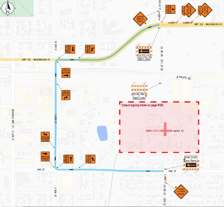 Crow Wing County Road 45 to close for gas line installation - Vimarsana News