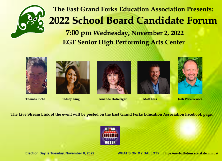 East Grand Forks School Board candidates participate in discussion forum - Vimarsana News
