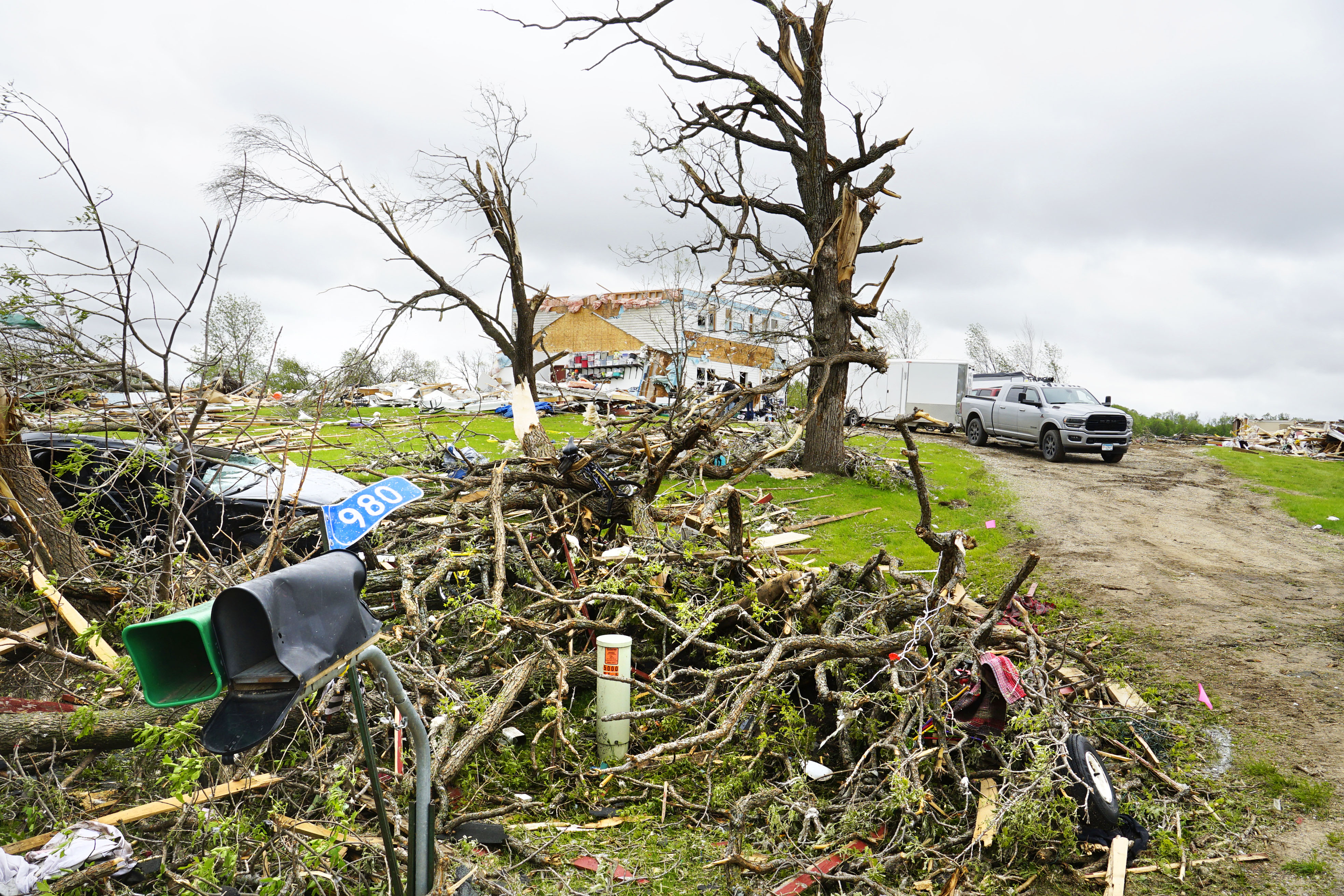 EF-2 tornado hits 100 homes, buildings near Forada - Vimarsana News