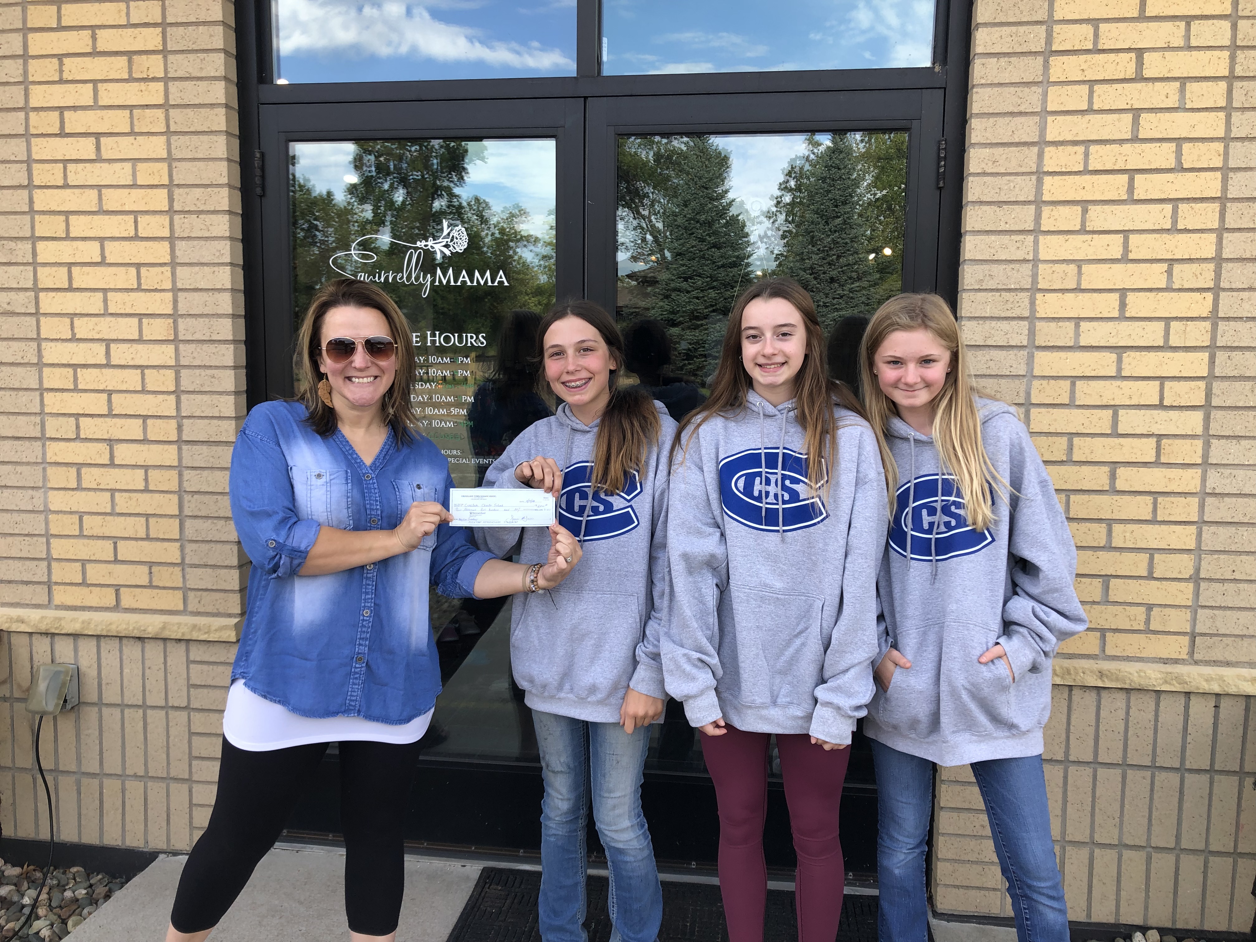 Crosslake Town Square donates to charter school - Vimarsana News