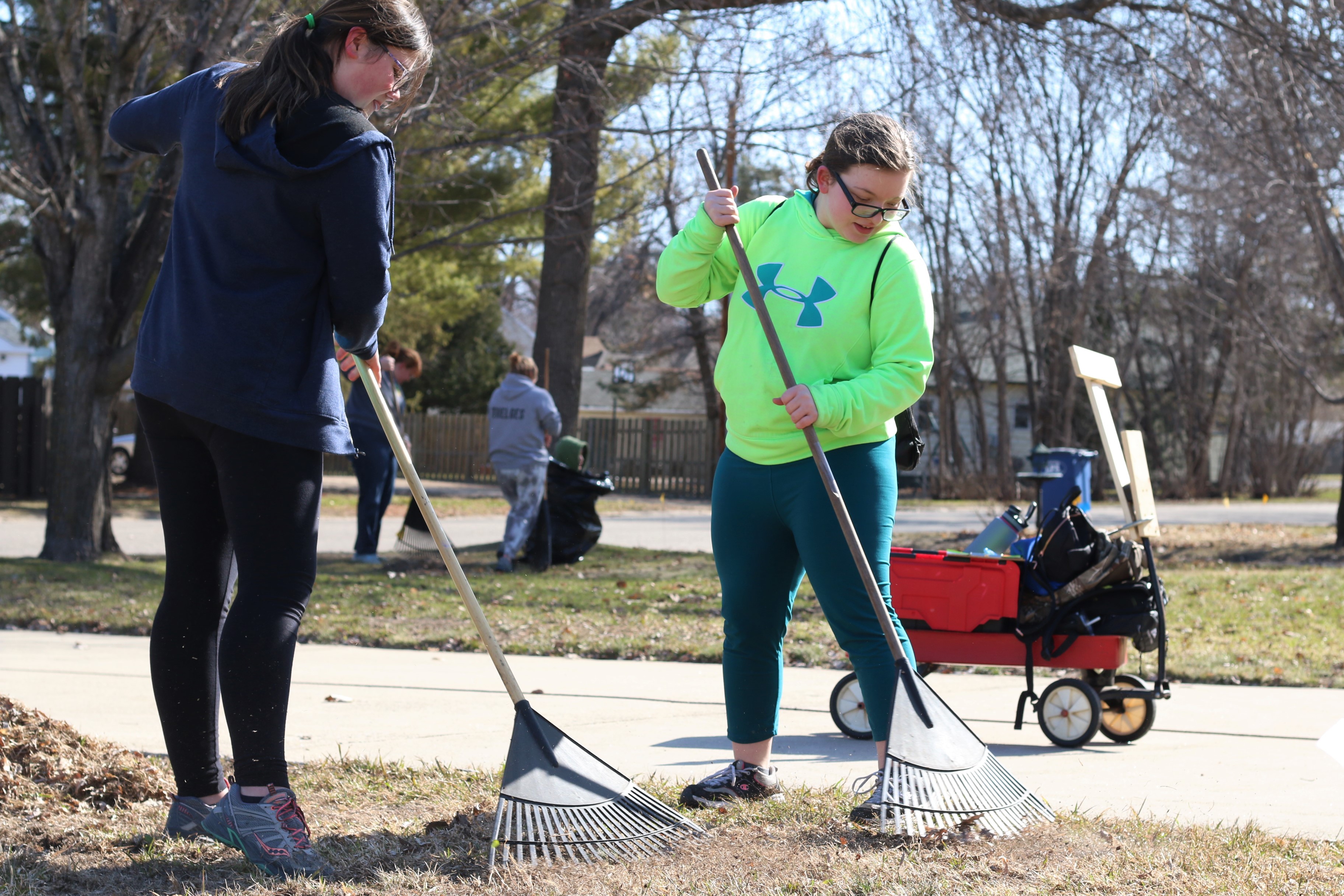 Students serve the community in annual 'Day of Caring' - Vimarsana News