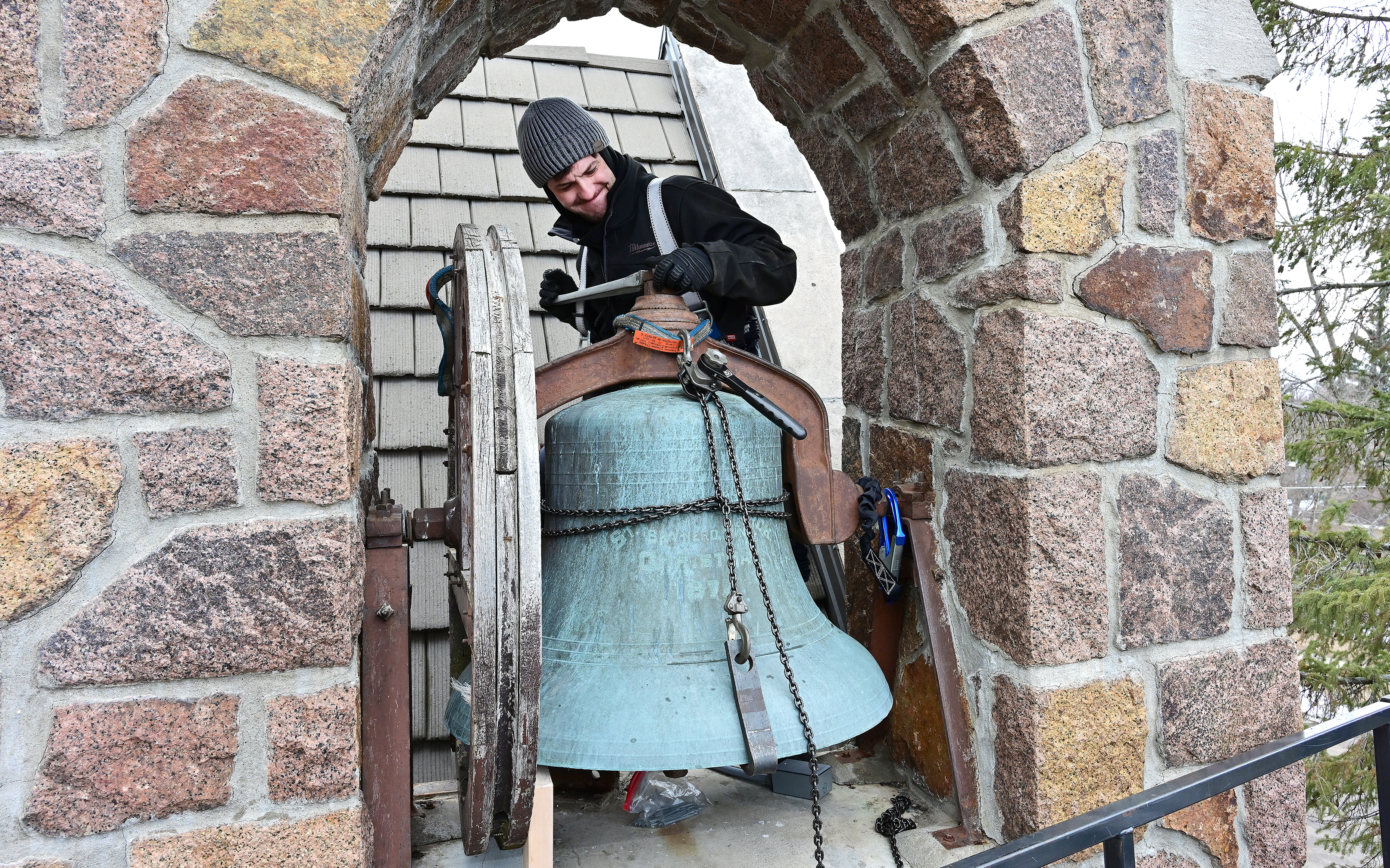 St. Paul's Episcopal restores historic bell in time for Easter - Brainerd Dispatch | News, weather, sports from Brainerd and Baxter - Vimarsana News