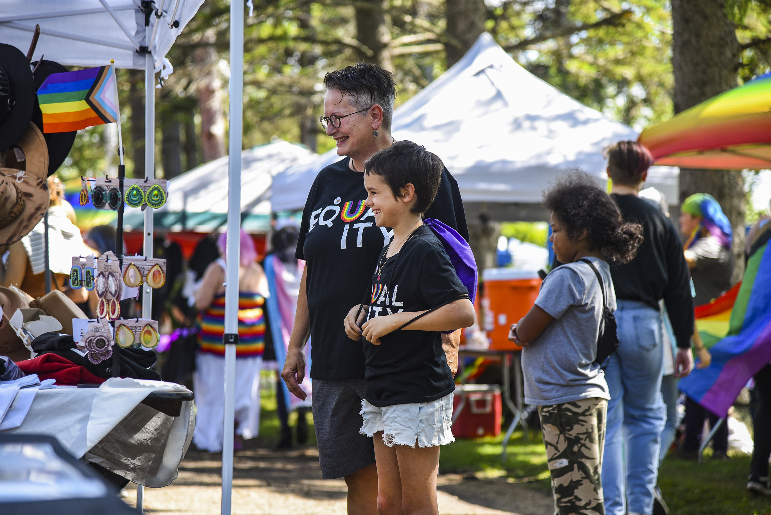 Hundreds gather for 2nd annual Bemidji Pride event - Vimarsana News