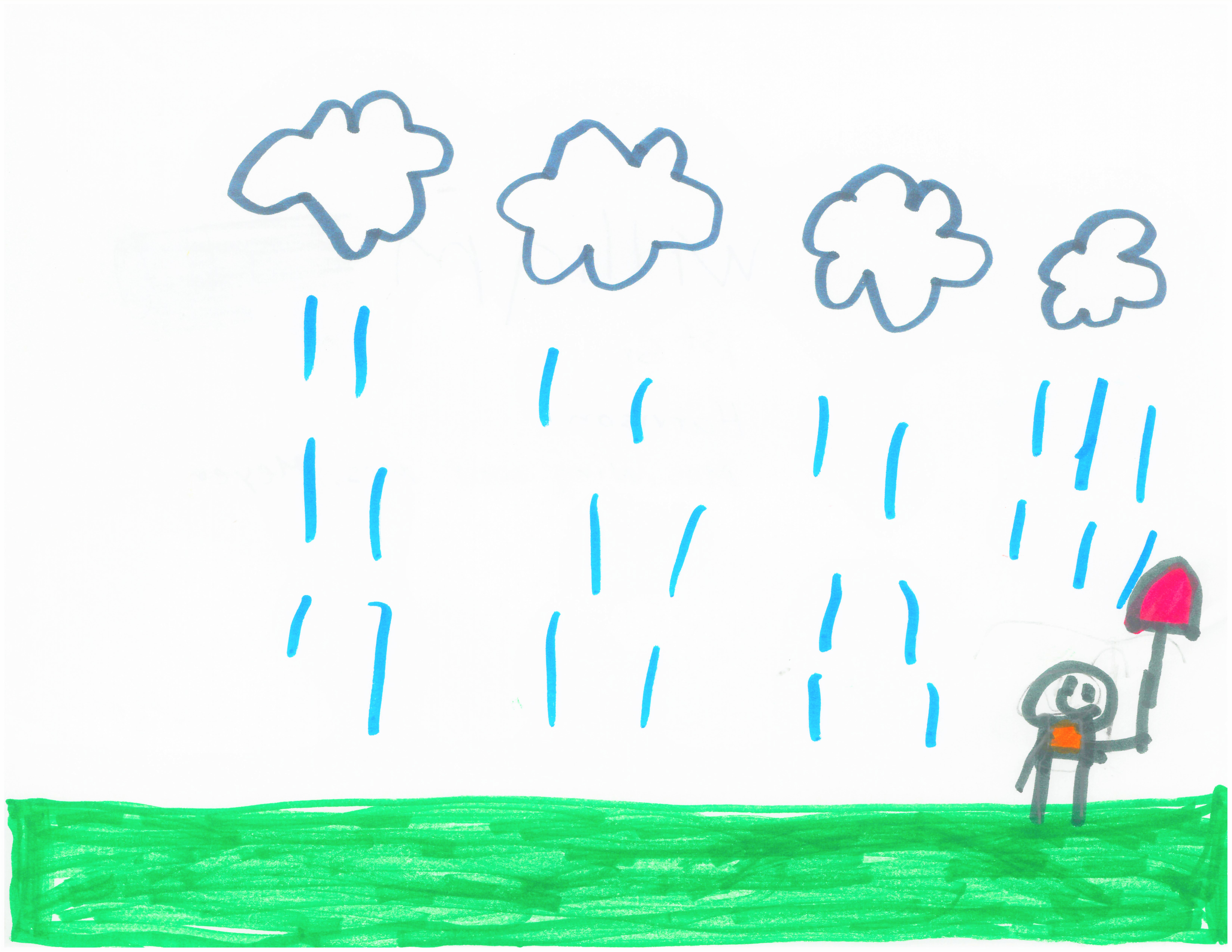 Weather Drawing: Raindrops are falling on my head - Vimarsana News