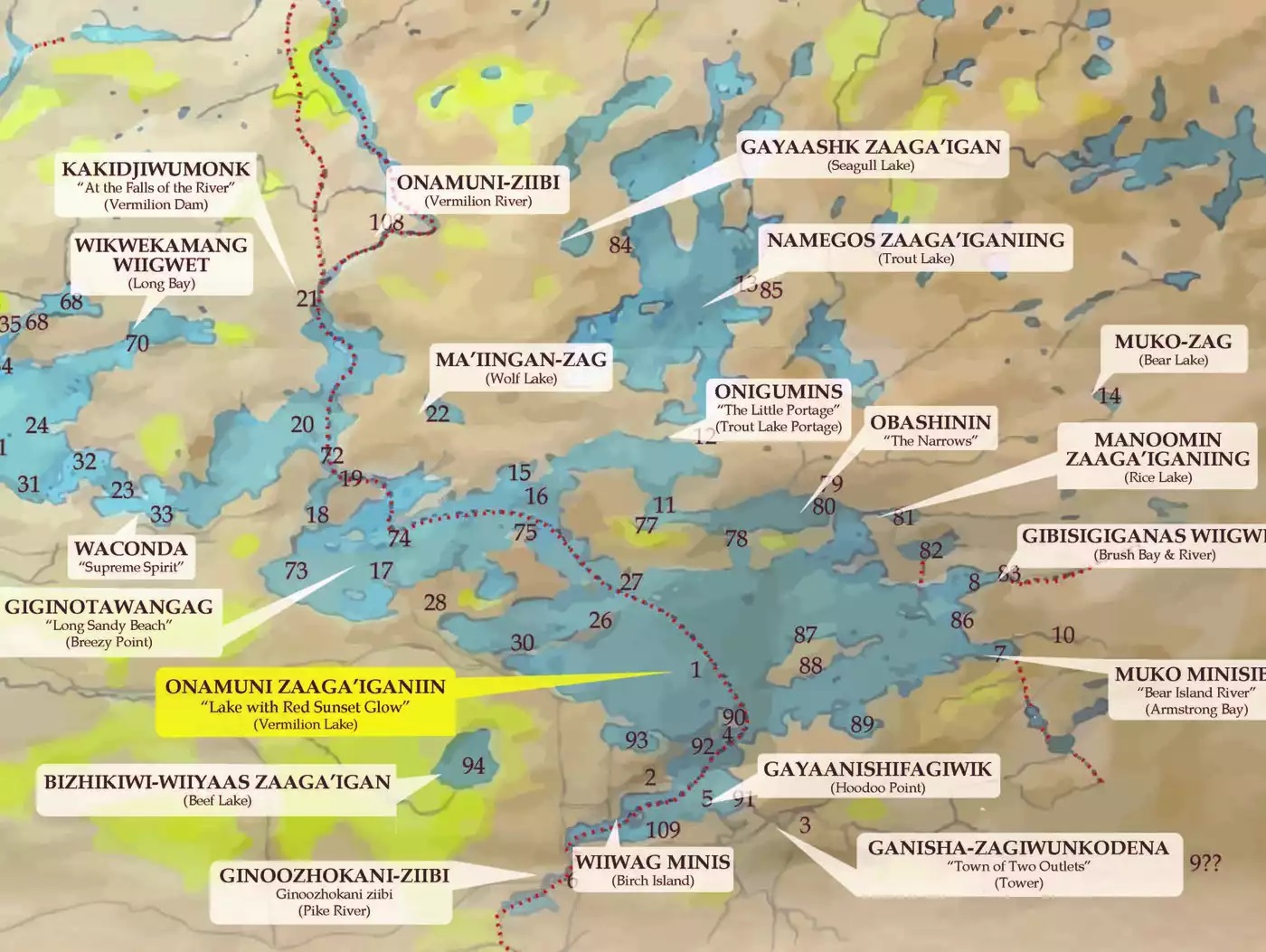 New map restores Native names to northern Minnesota - Vimarsana News