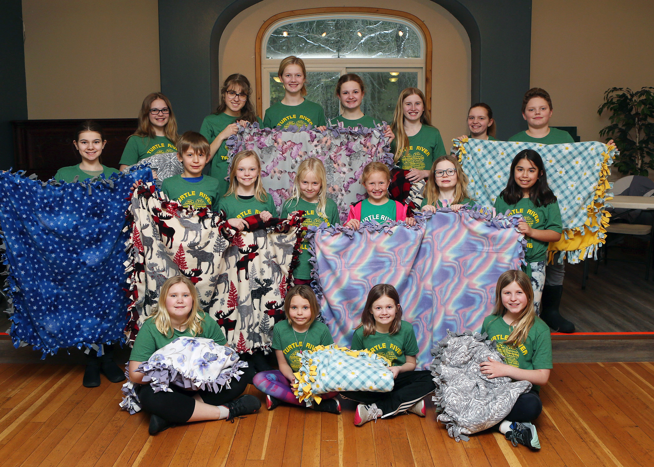 Turtle River Tall Pines 4-H Club makes blankets for area care center residents - Vimarsana News