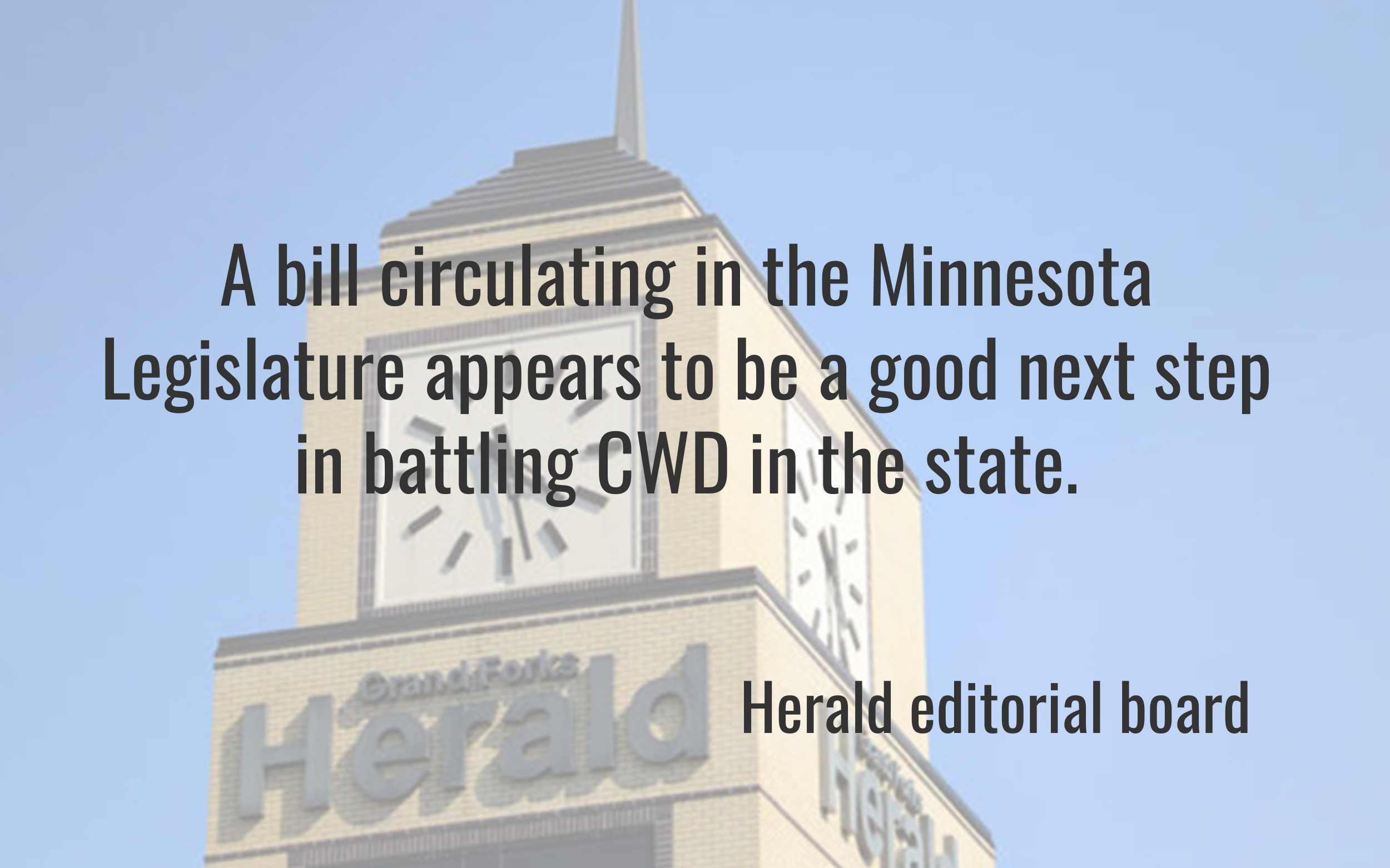 Our view: Want to slow the spread of CWD in Minnesota? Clamp down on farms - Vimarsana News