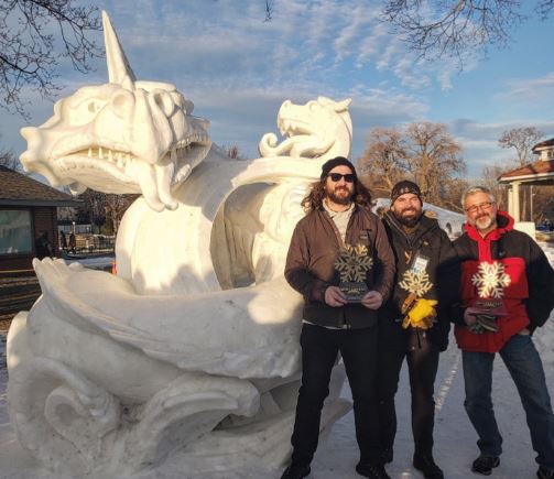 Fargo area men finish third in national snow sculpting championship - Vimarsana News