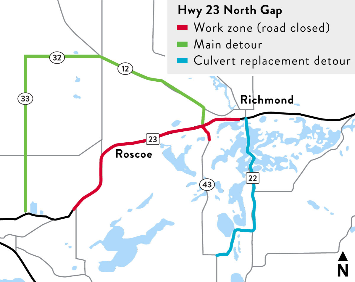 MnDOT to hold open house in Roscoe on Highway 23 North Gap project - Vimarsana News