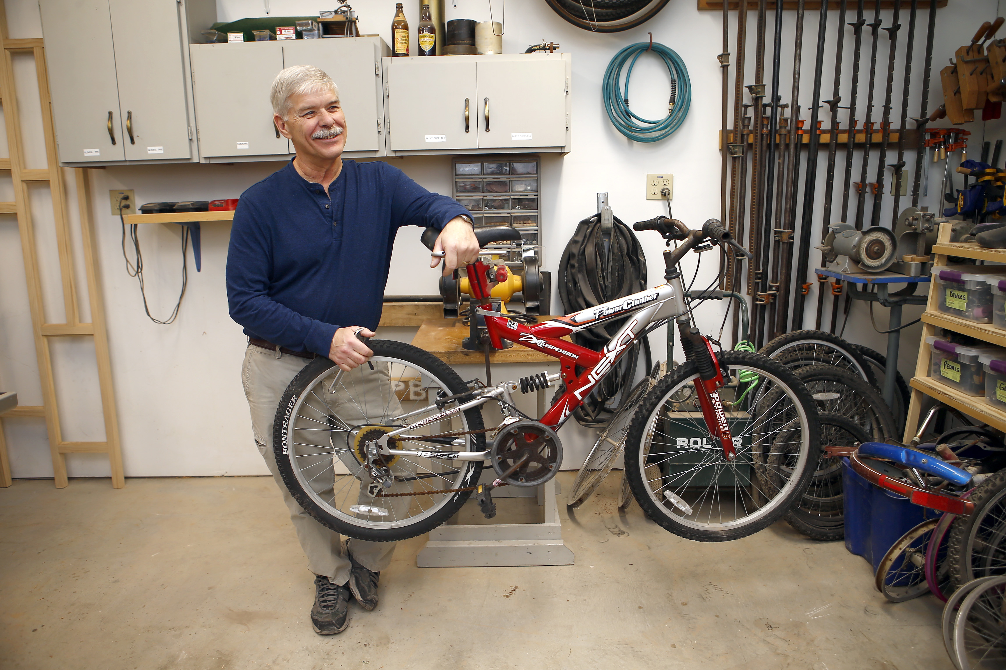 Grand Forks man repairs used bikes for St. Joseph's Social Care, because 'every kids needs a bike' - Vimarsana News