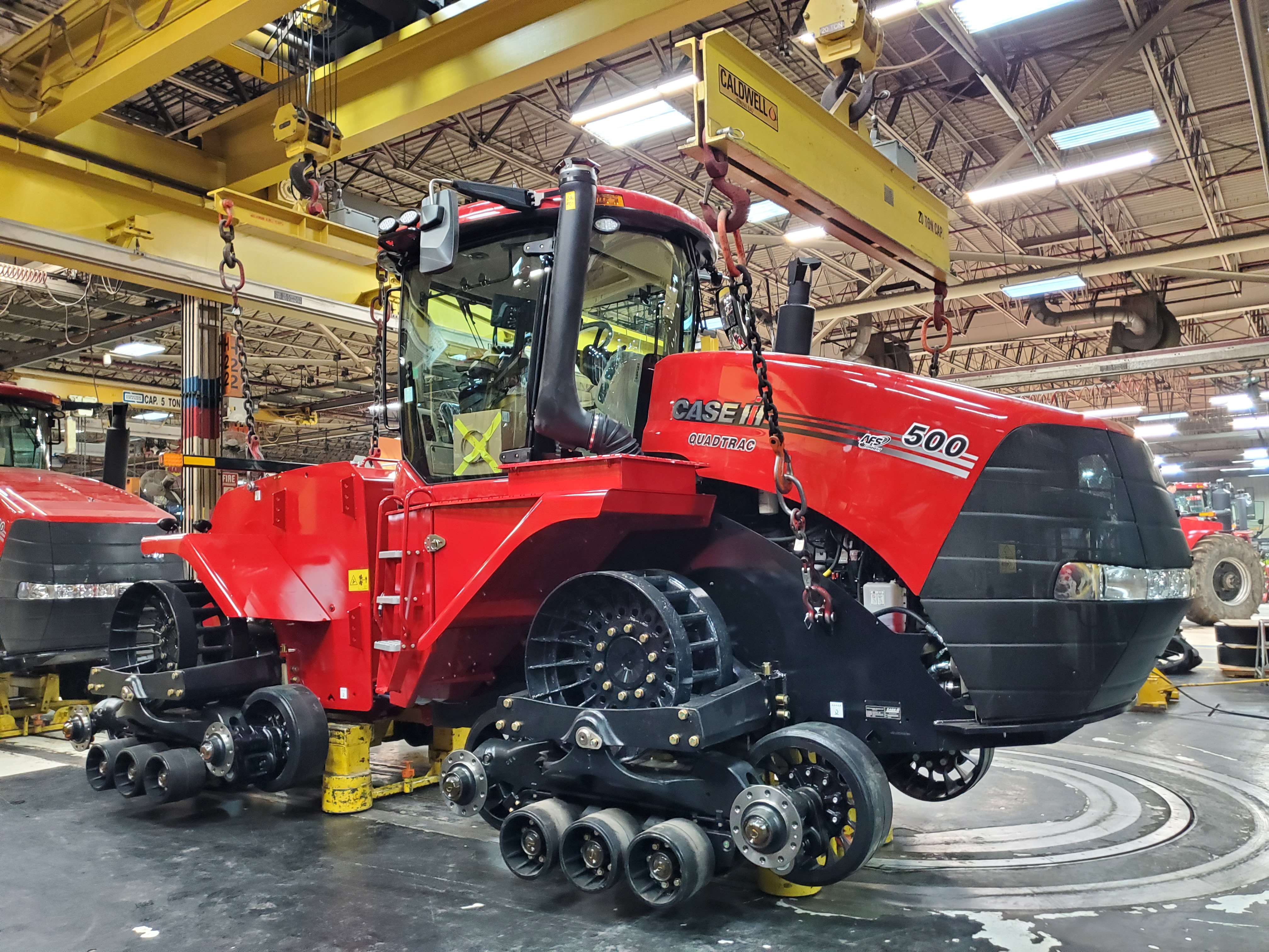 Case tractors made in Fargo on the way to Antarctica - Vimarsana News
