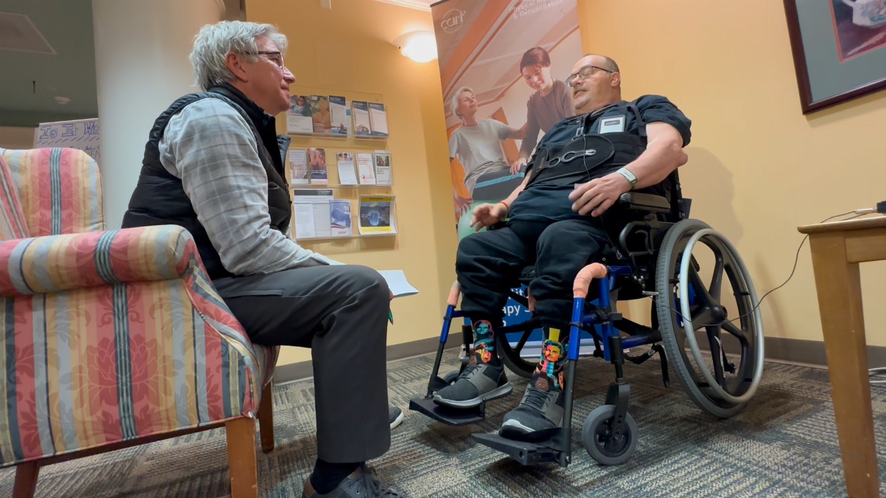 'I was in a dark hole:' Crazy socks help paralyzed West Fargo man through crisis - Vimarsana News