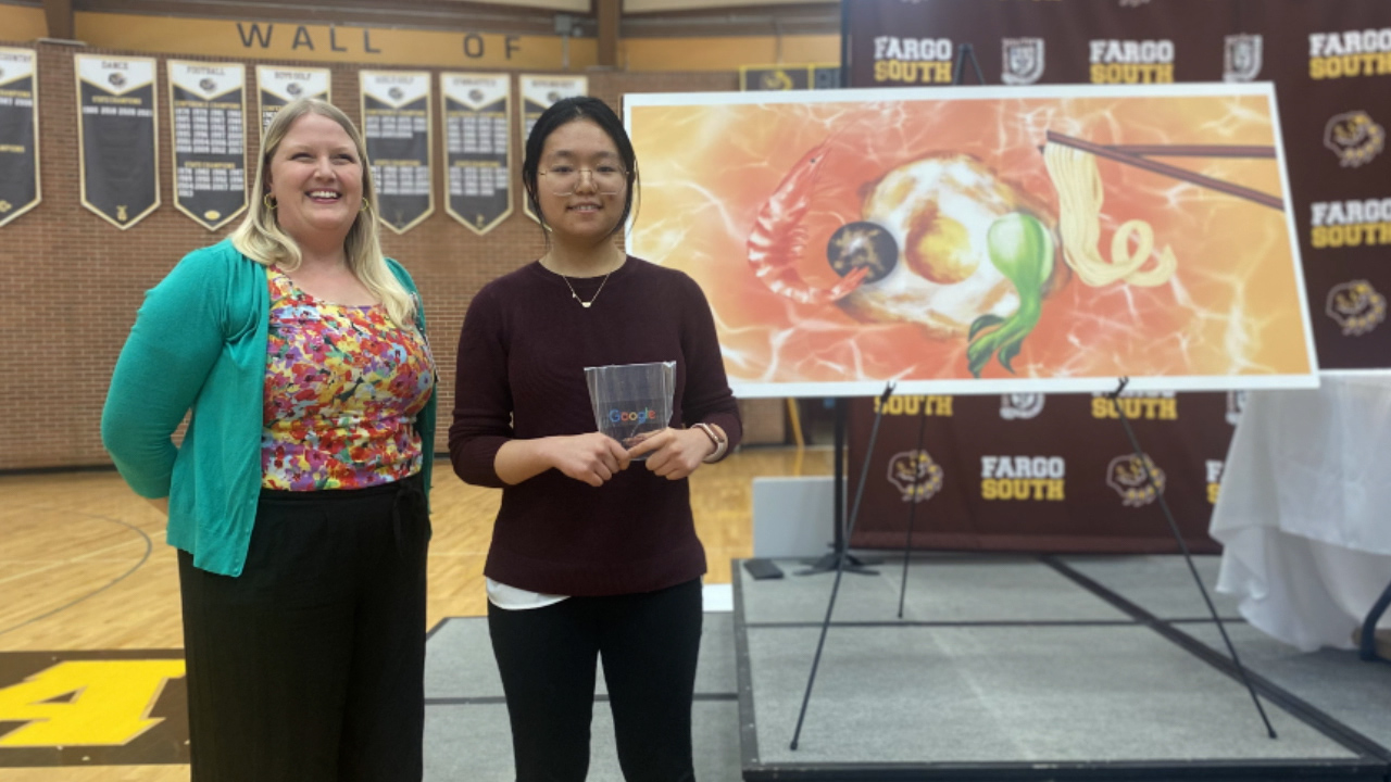 Fargo student wins North Dakota's Google Doodle contest - Vimarsana News