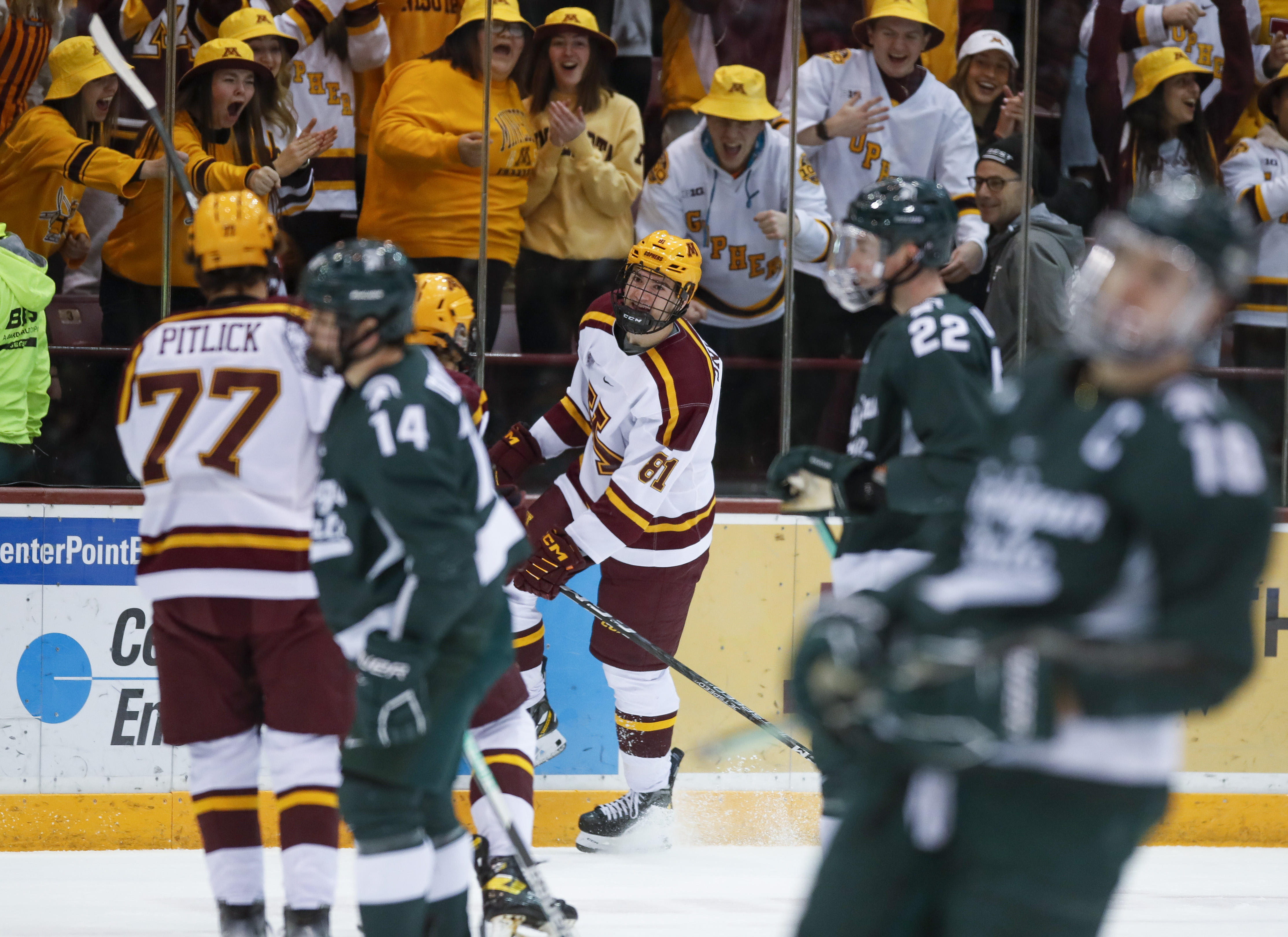 Logan Cooley starts a scoring parade as Gophers dominate Michigan State - Vimarsana News