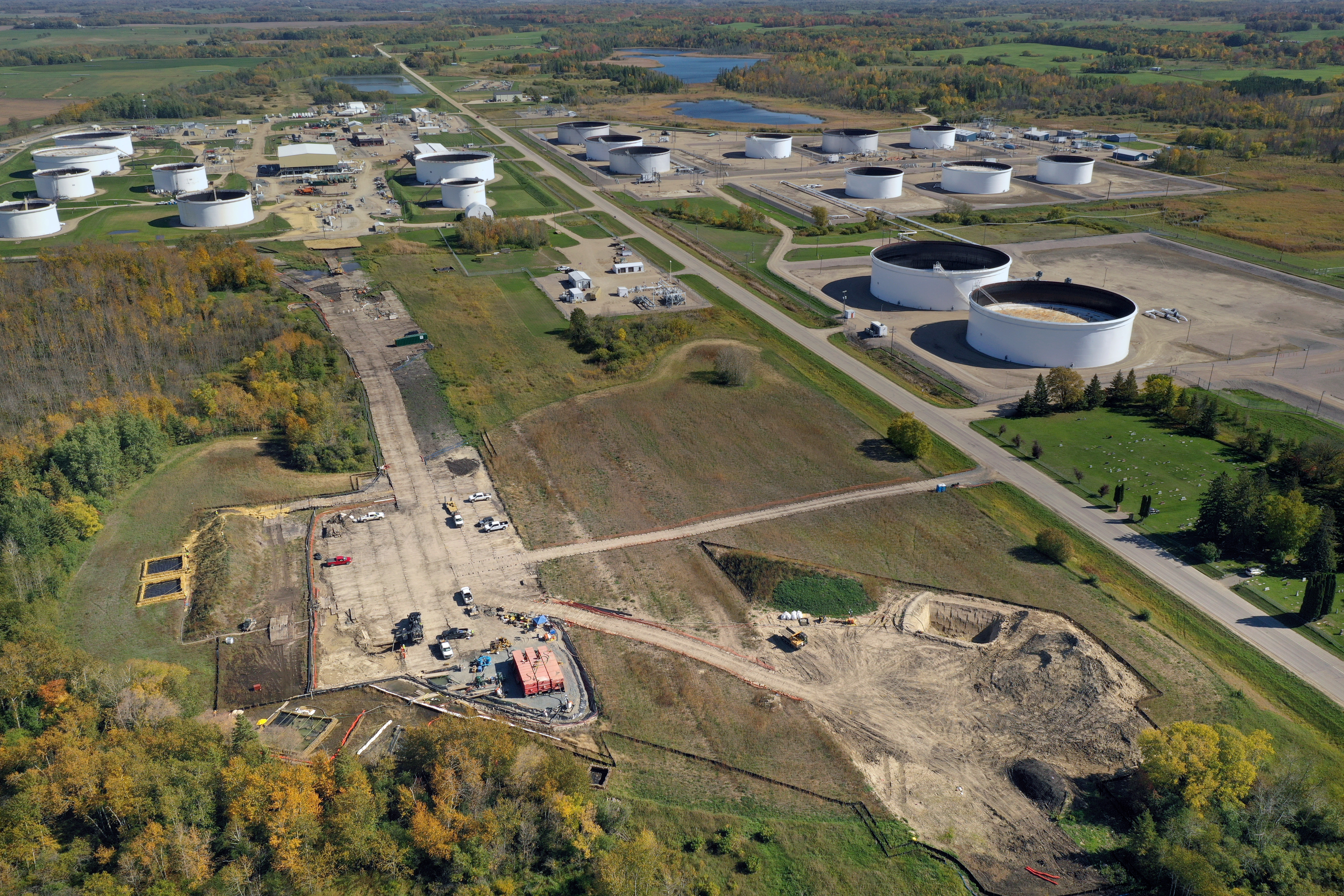 In the courtroom and the skies, Minnesota tribe carries on its challenge of the Line 3 pipeline - Vimarsana News