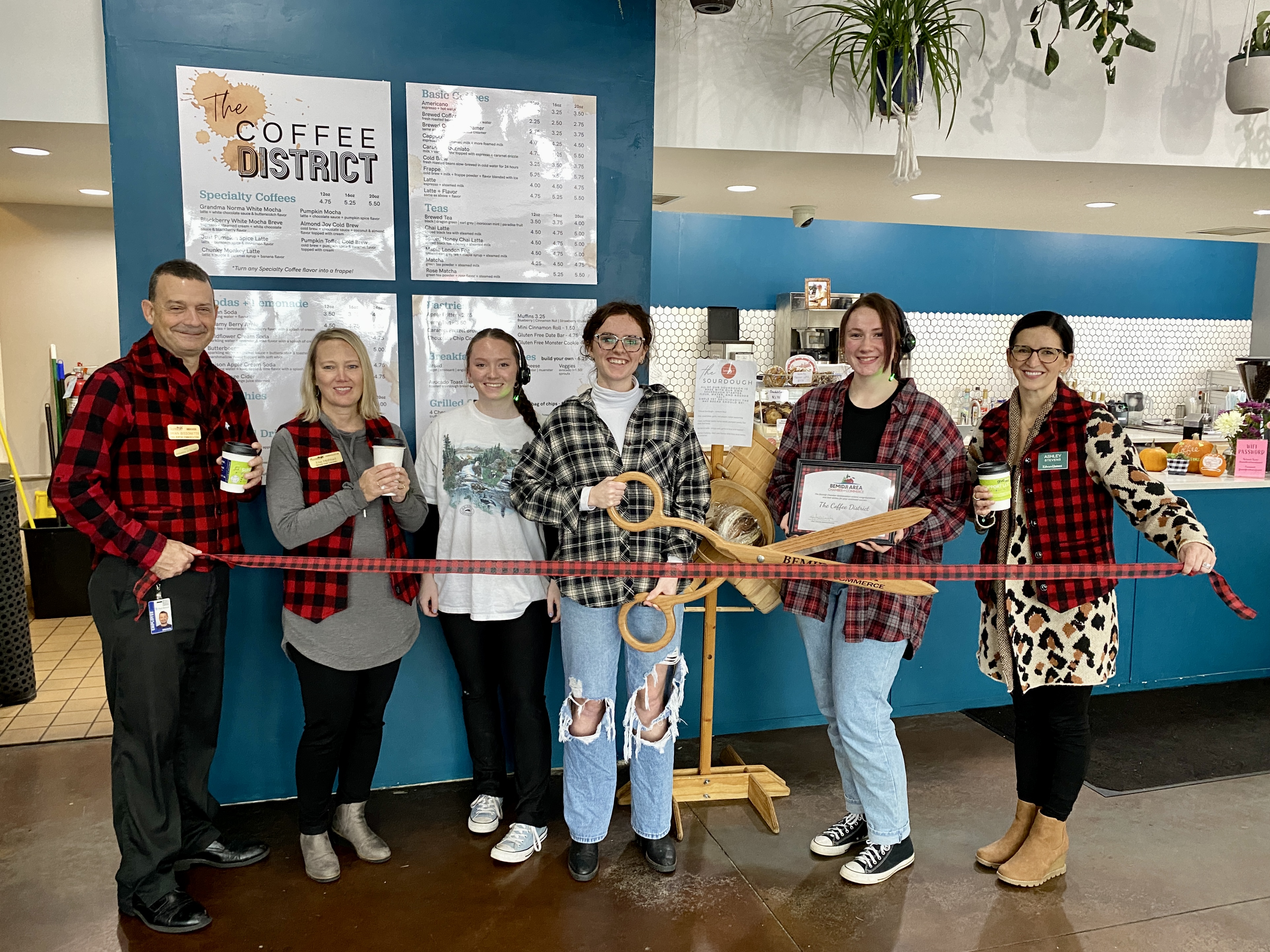 Bemidji Chamber Ambassadors welcome The Coffee District - Vimarsana News
